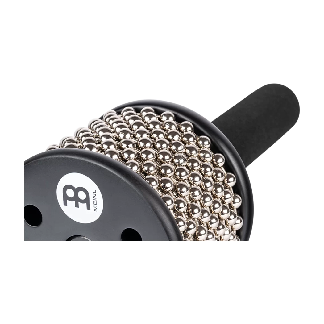 Close up view of Meinl CA5BK-S Percussion Turbo Cabasa - Small