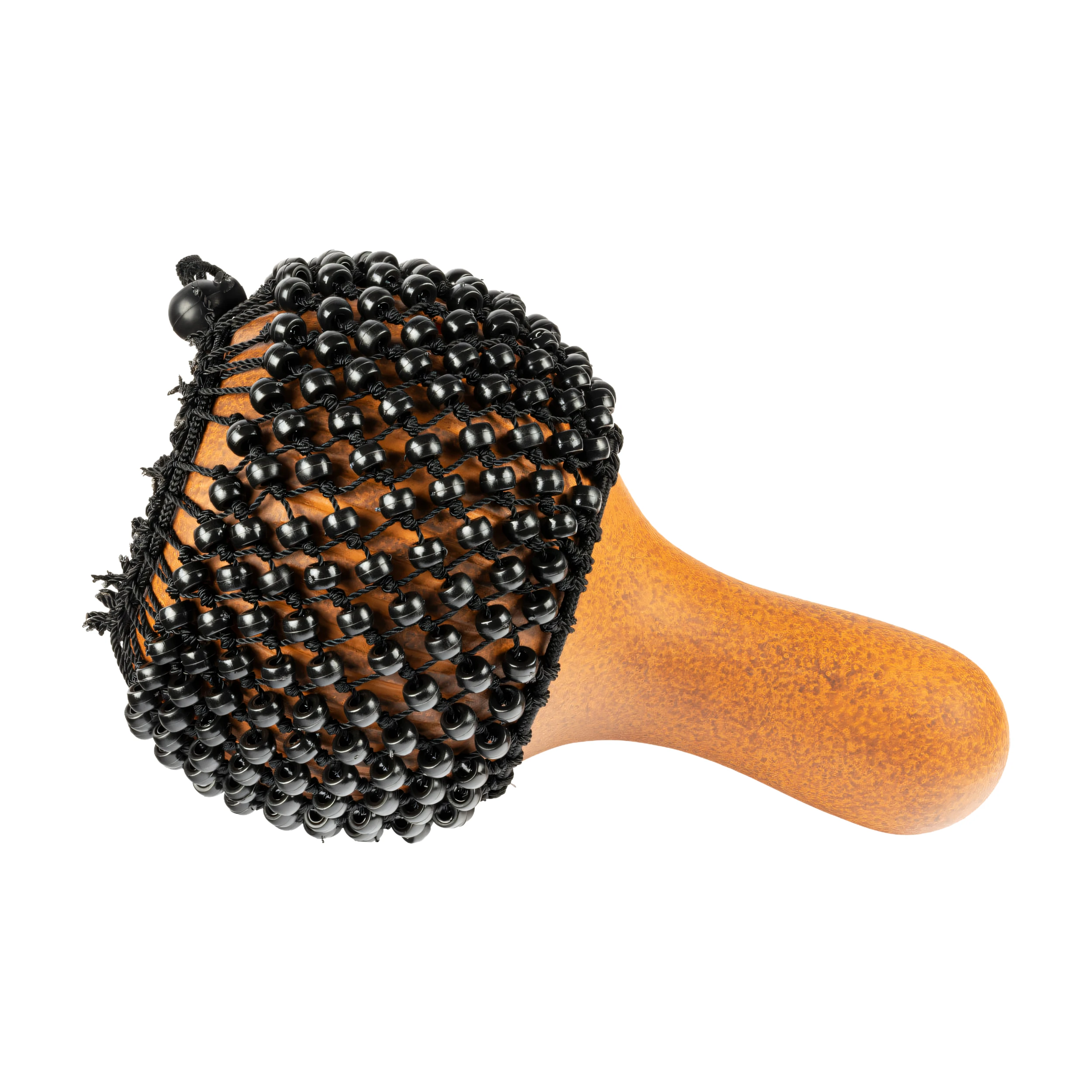 Side view of Meinl CA7BR Fiberglass Cabasa - Brown