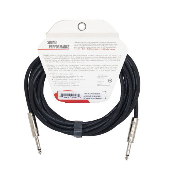 Gator Cableworks Backline Series Instrument Cable - 20 FT.