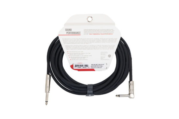 Gator Cableworks Backline Series Instrument Cable 1/4" Straight to 1/4" Right Angle - 20 FT.