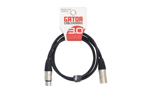 Gator Cableworks Backline Series Microphone Cable - 03'