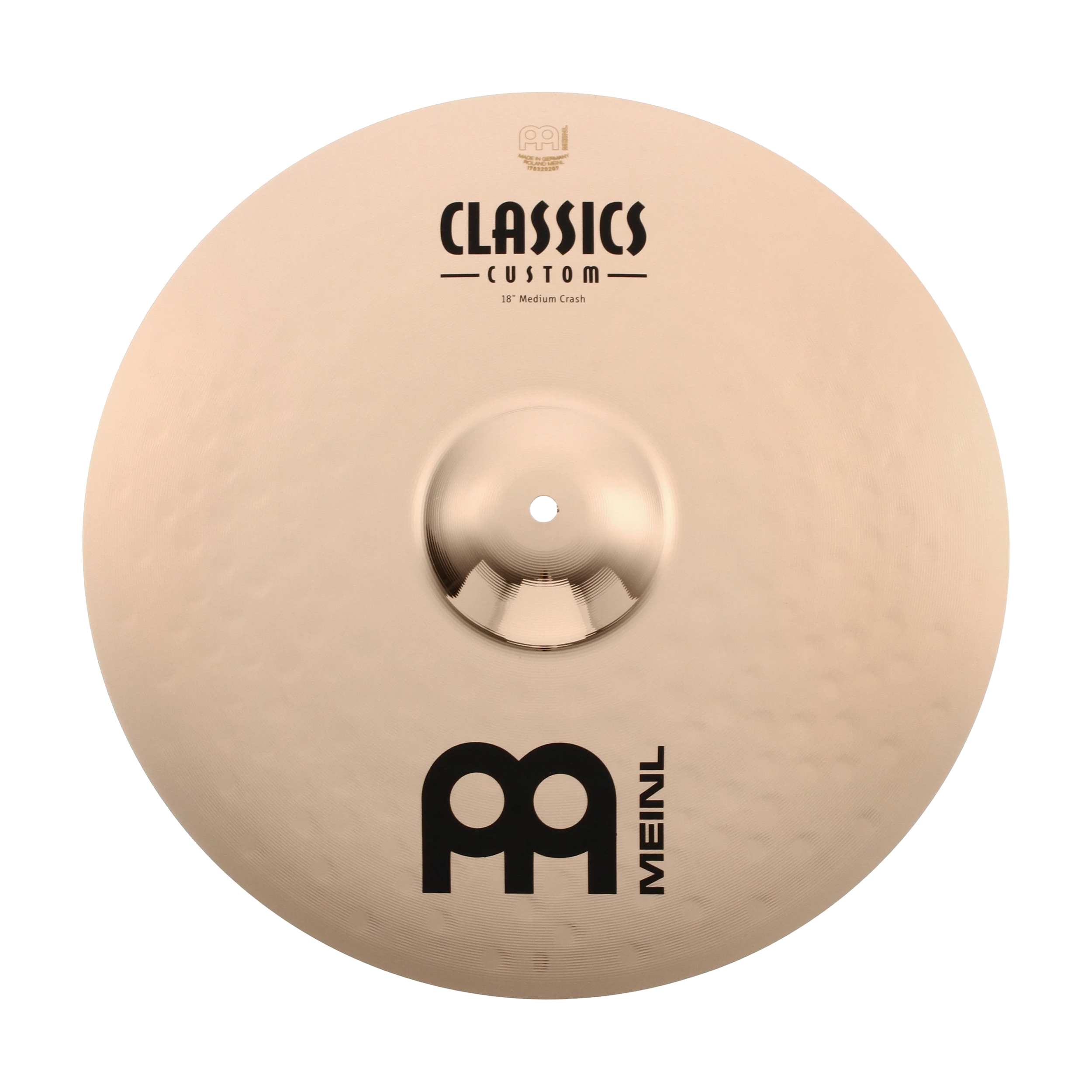 Meinl Cymbals CC-CS1 Classics Custom Brilliant Complete Cymbal Set