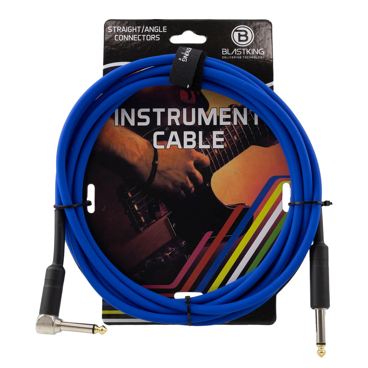 Blastking CGTR 10 Ft Instrument Cable - Straight / Angle Connectors