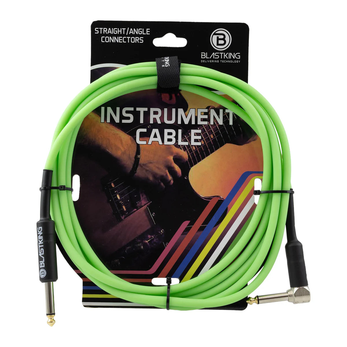 Blastking CGTR 10 Ft Instrument Cable - Straight / Angle Connectors