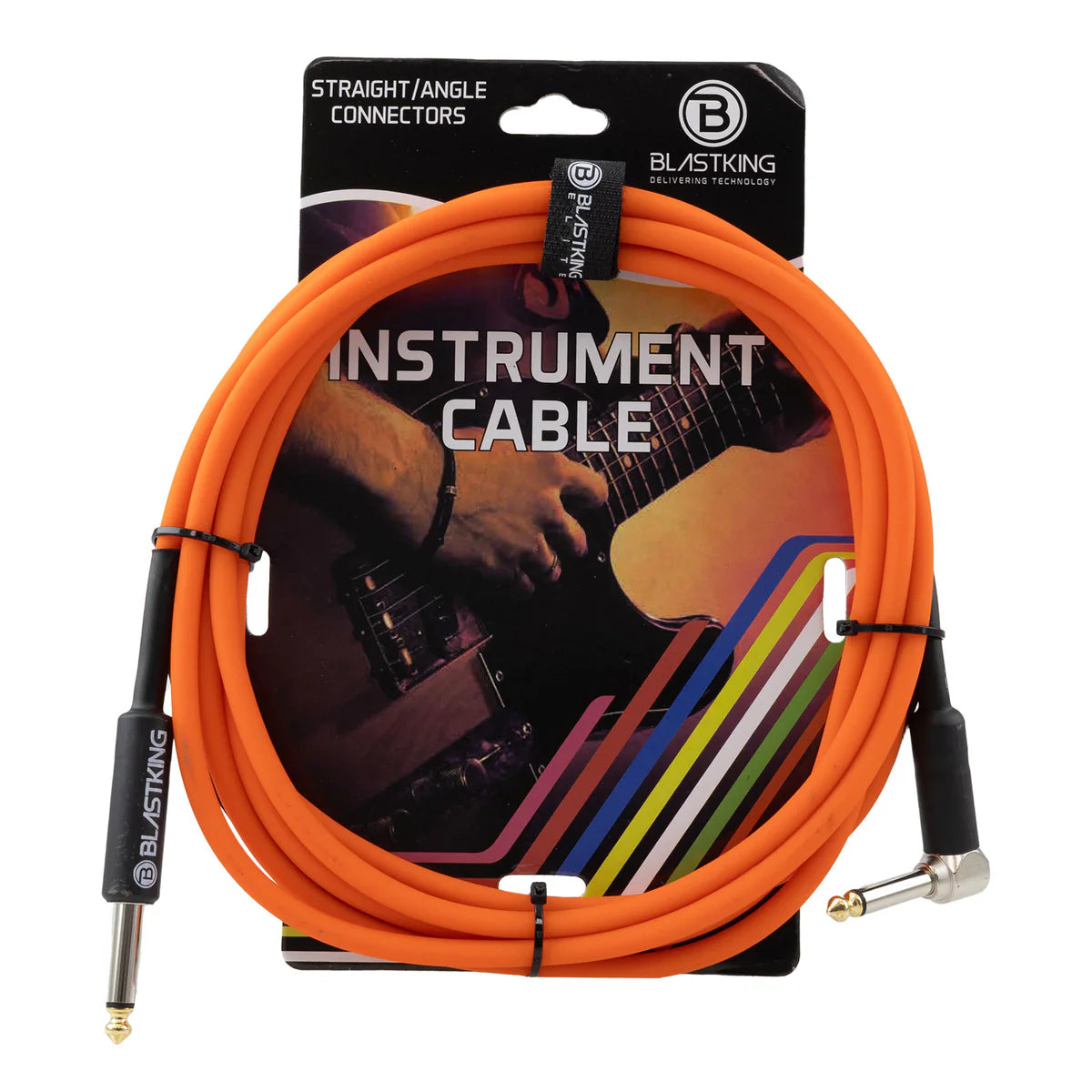 Blastking CGTR 10 Ft Instrument Cable - Straight / Angle Connectors