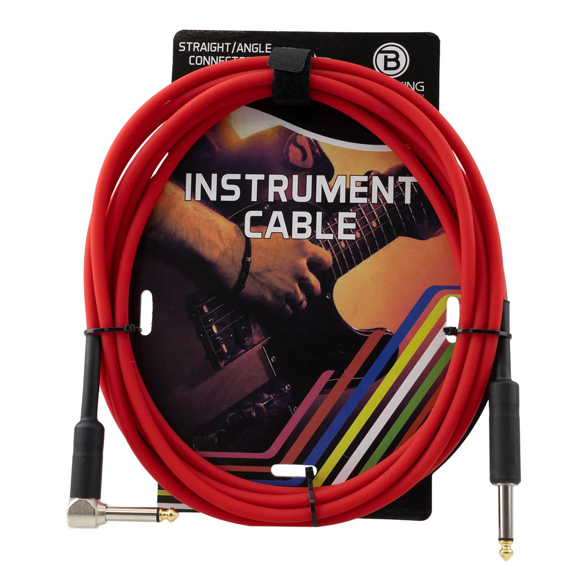 Blastking CGTR 10 Ft Instrument Cable - Straight / Angle Connectors