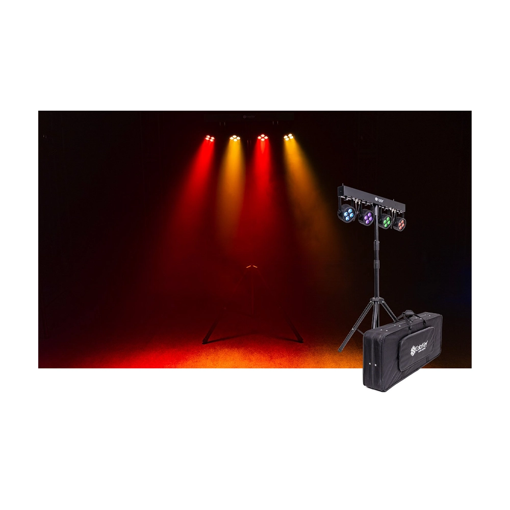 Colorkey Partybar Mobile 100 EL All-In-One with case and on stage set up