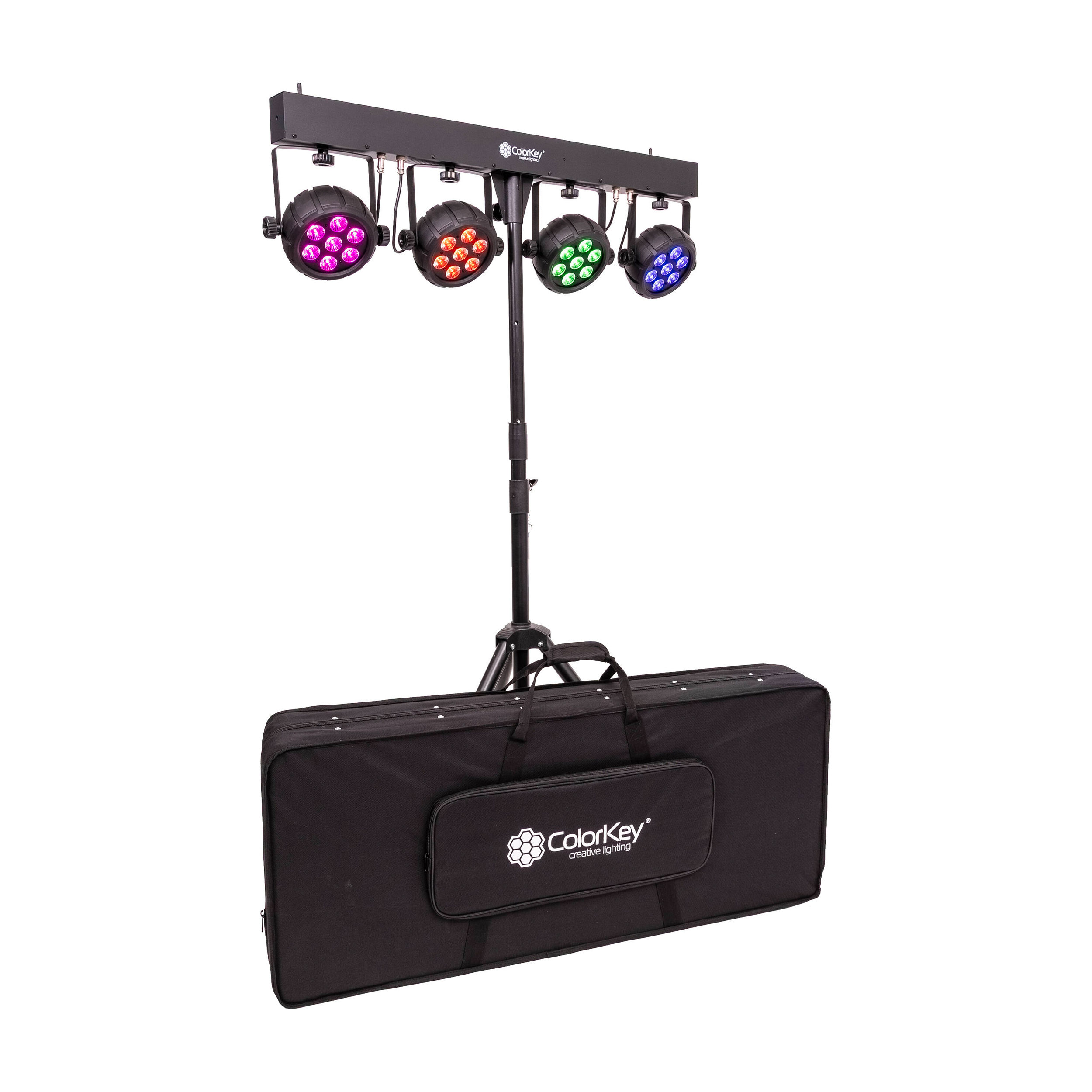Colorkey Partybar Mobile 500 EL All-In-One Multi-Effects Lighting Package