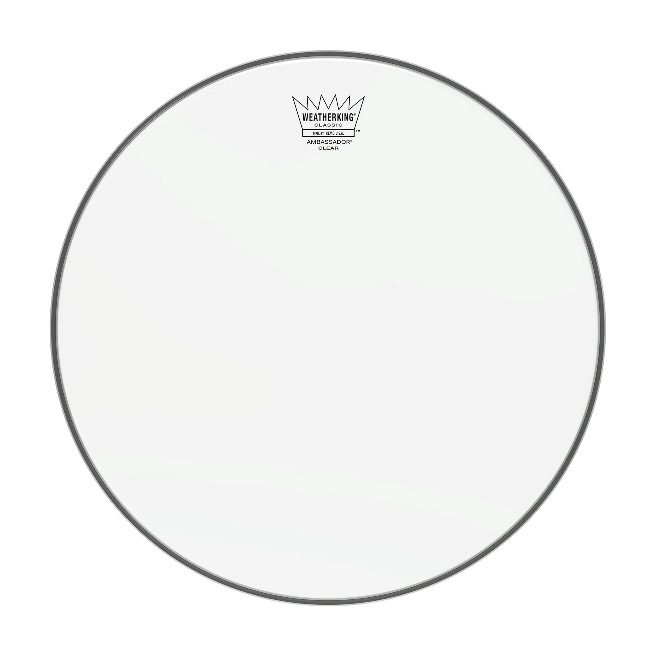 Remo 14" Snare Side Hazy Classic Fit Ambassador Clear Drumhead