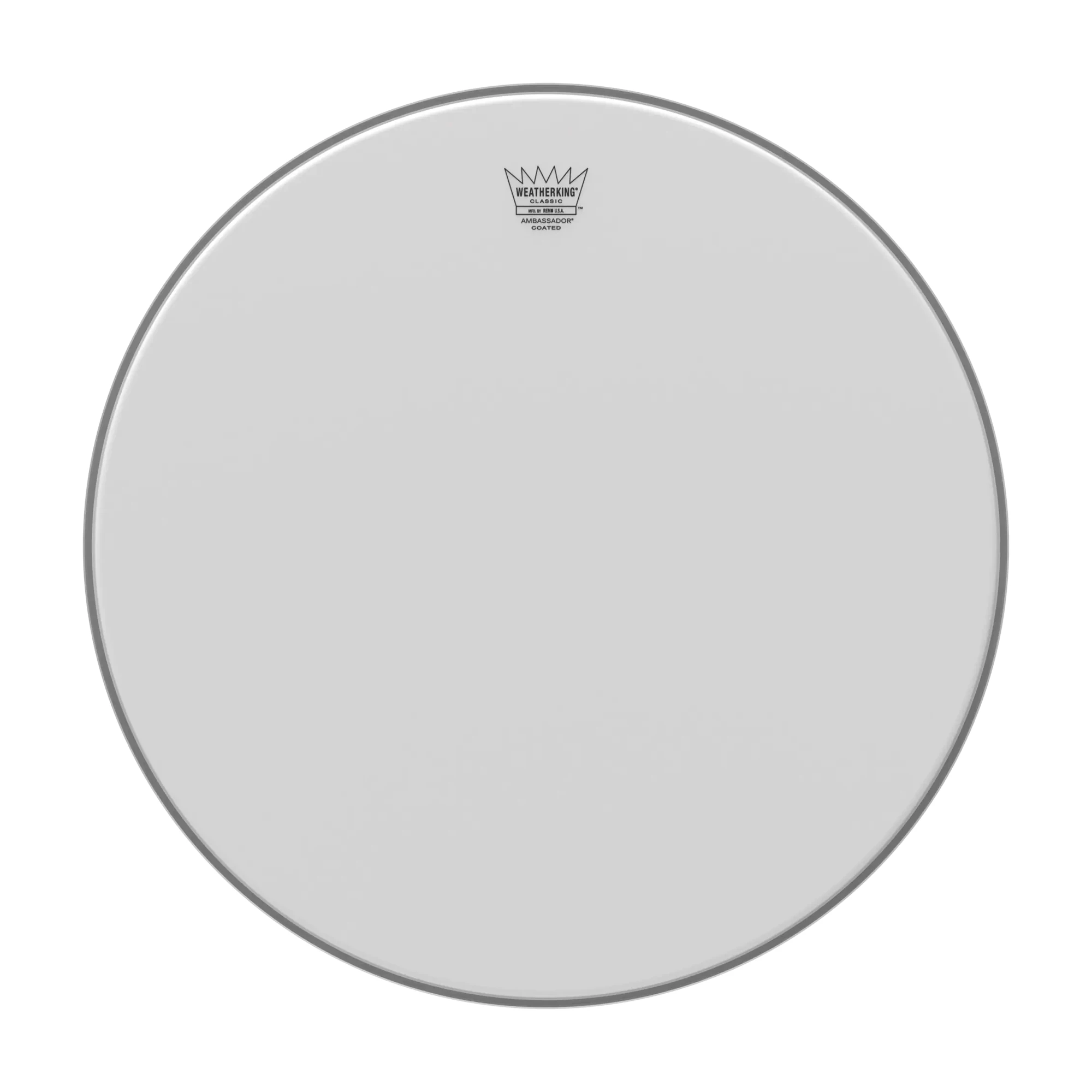 Remo Ambassador Classic Fit Coated Bass Drumhead, 20"