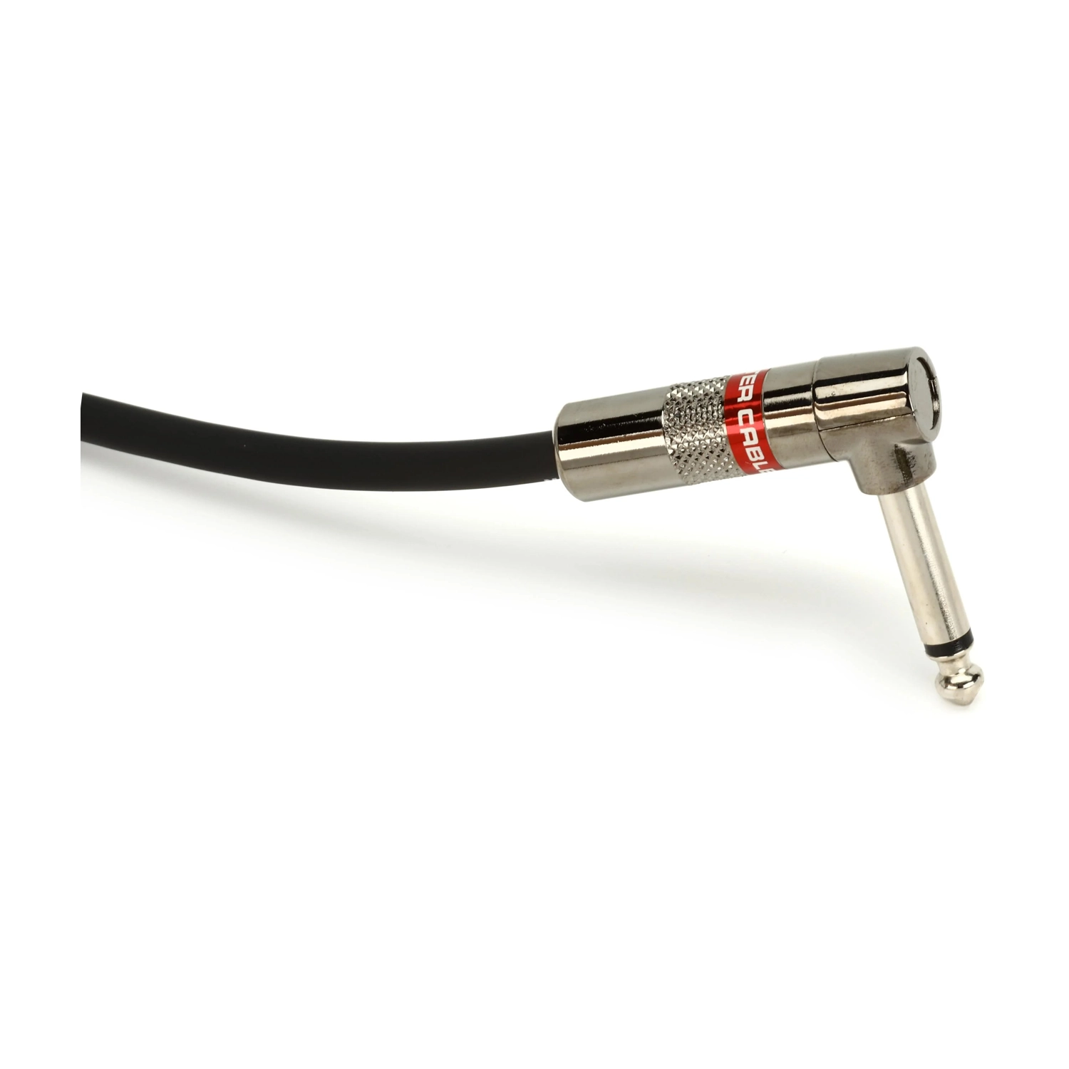 Monster Prolink Classic 1/4" TS Male-1/4" TSA Male Straight To Right Angle Instrument Cable - 12'