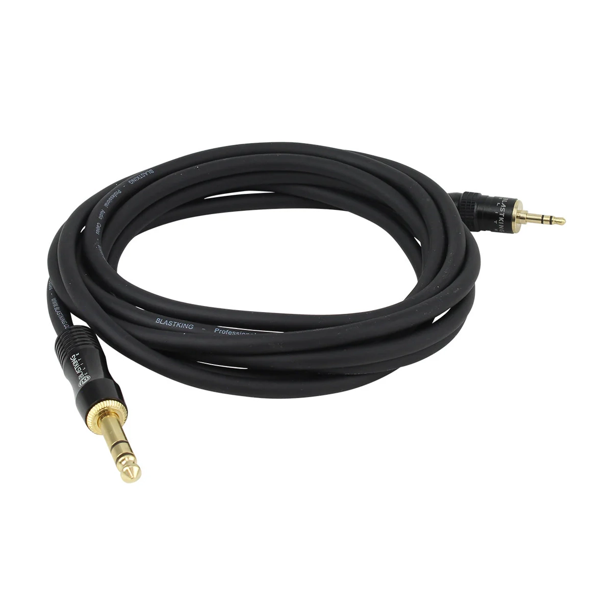 Blastking CQ35B-10 Stereo Interconnect 1/8" To 1/4" - 10 Ft