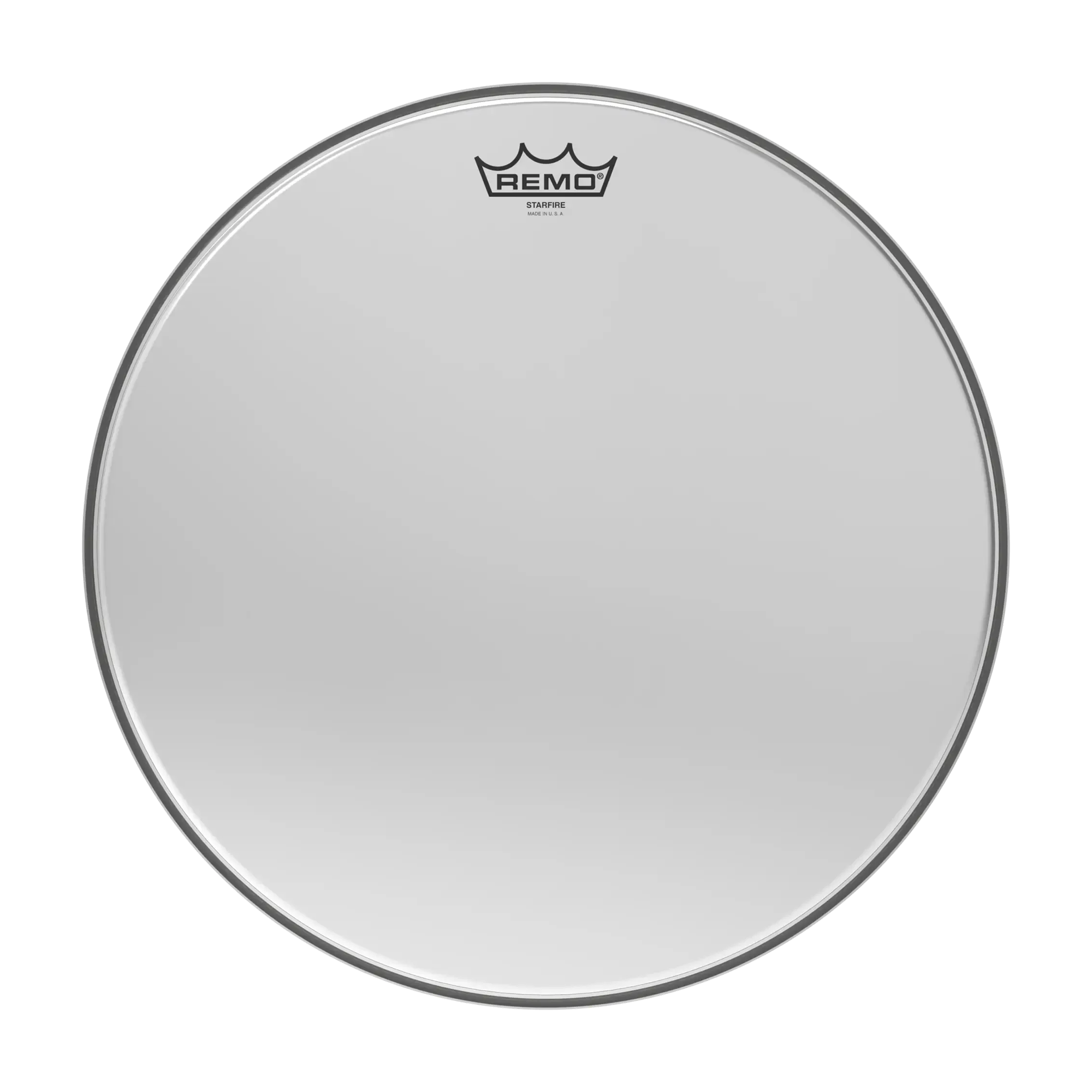Front view of Remo Starfire Chrome 14" Drumhead