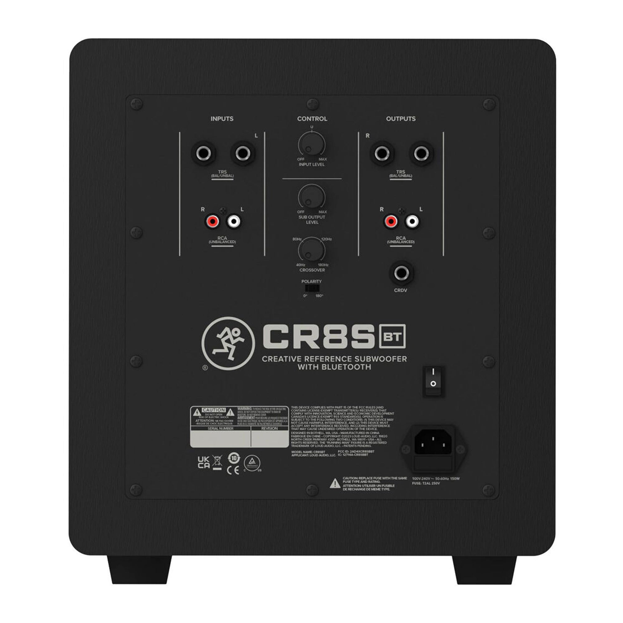 Mackie CR8SBT 8-inch Powered Bluetooth Subwoofer