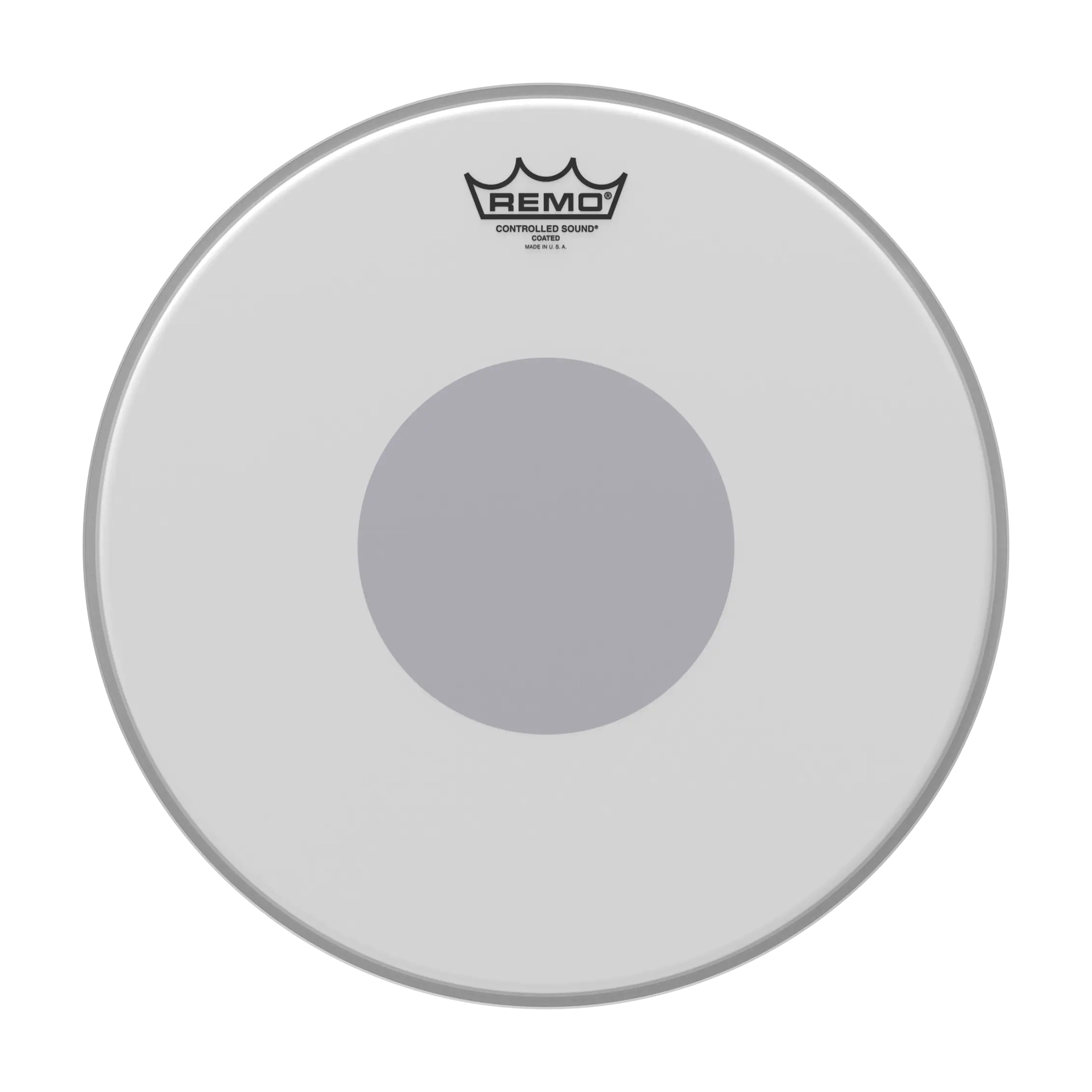 Remo 14" Controlled Sound Coated Black Dot Drumhead