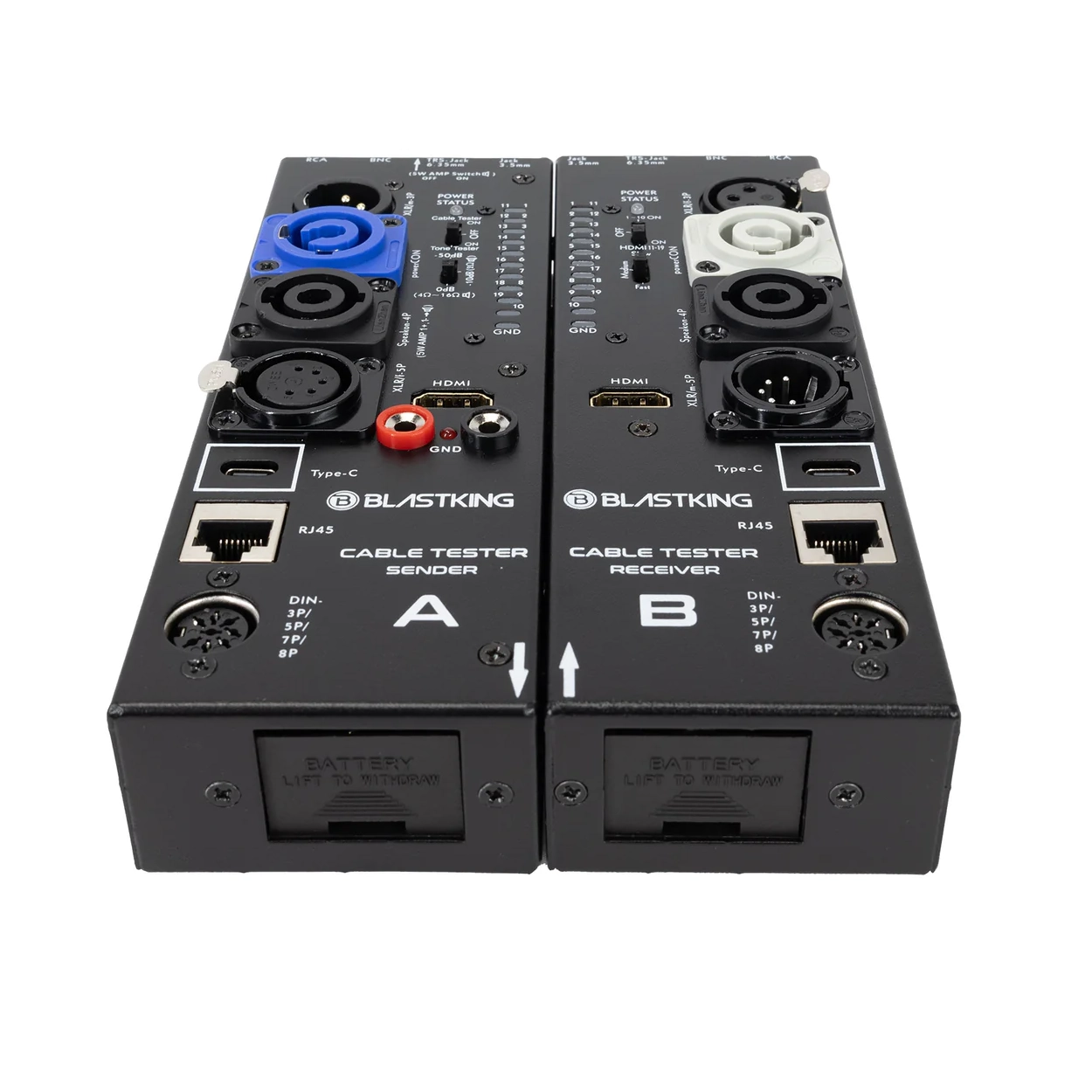 Blastking CTAB Detachable Cable Tester A/B