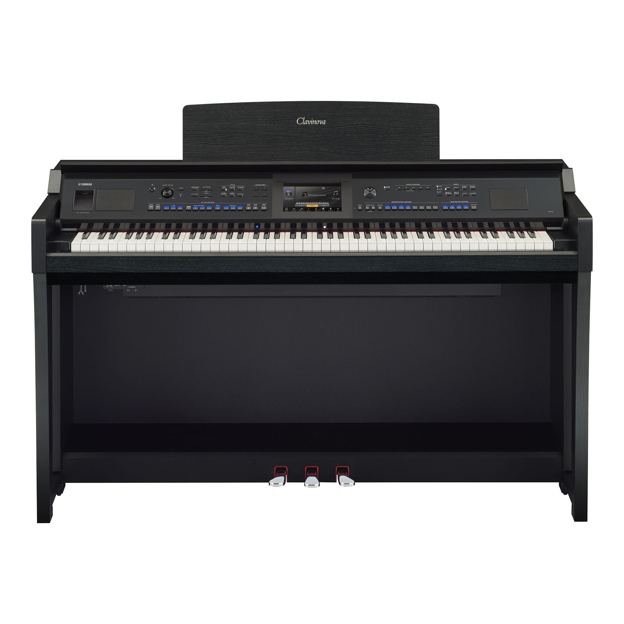 Yamaha Clavinova CVP-905 Digital Upright Piano - Matte Black