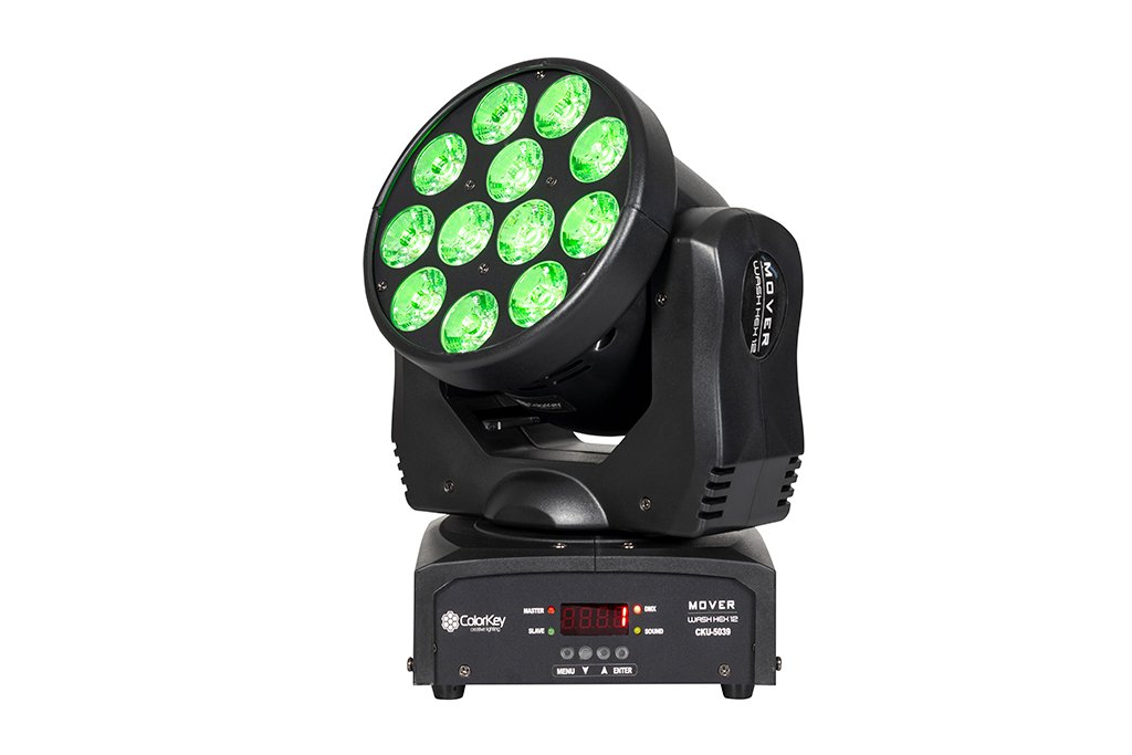 Colorkey Mover Wash HEX 12 LED Moving Head