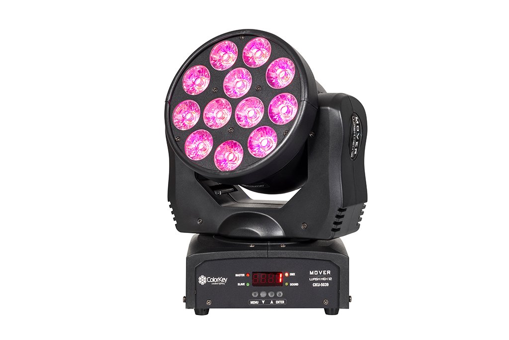 Colorkey Mover Wash HEX 12 LED Moving Head