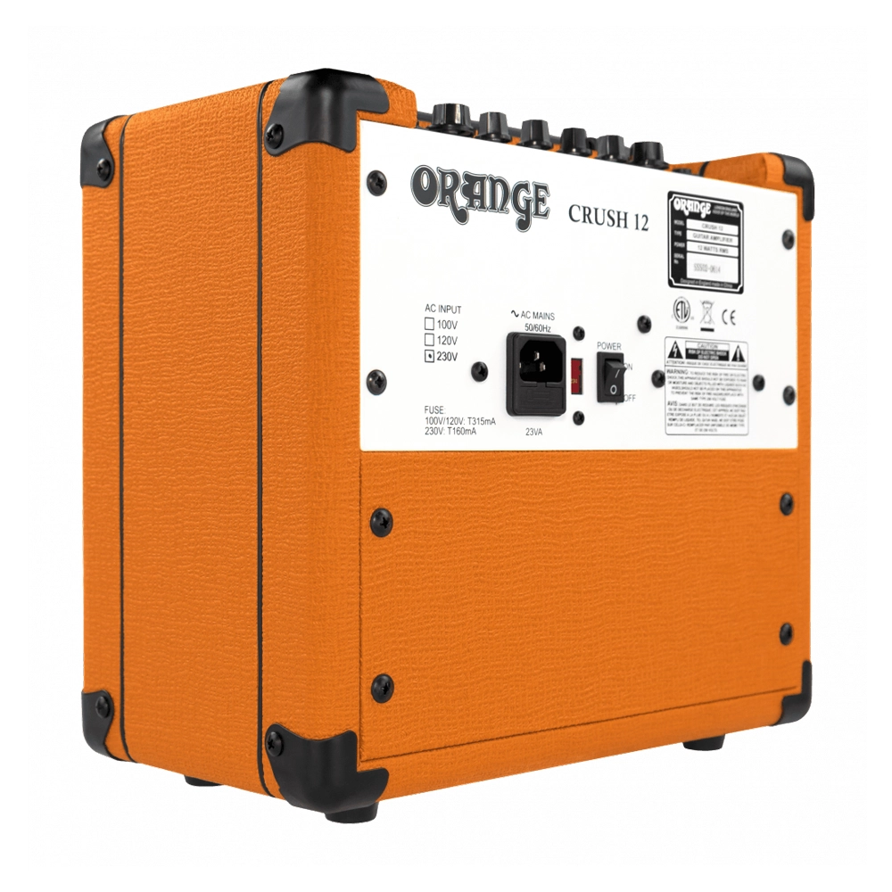 Orange Amplifiers Crush12 12W 1x6 Guitar Combo Amp Orange