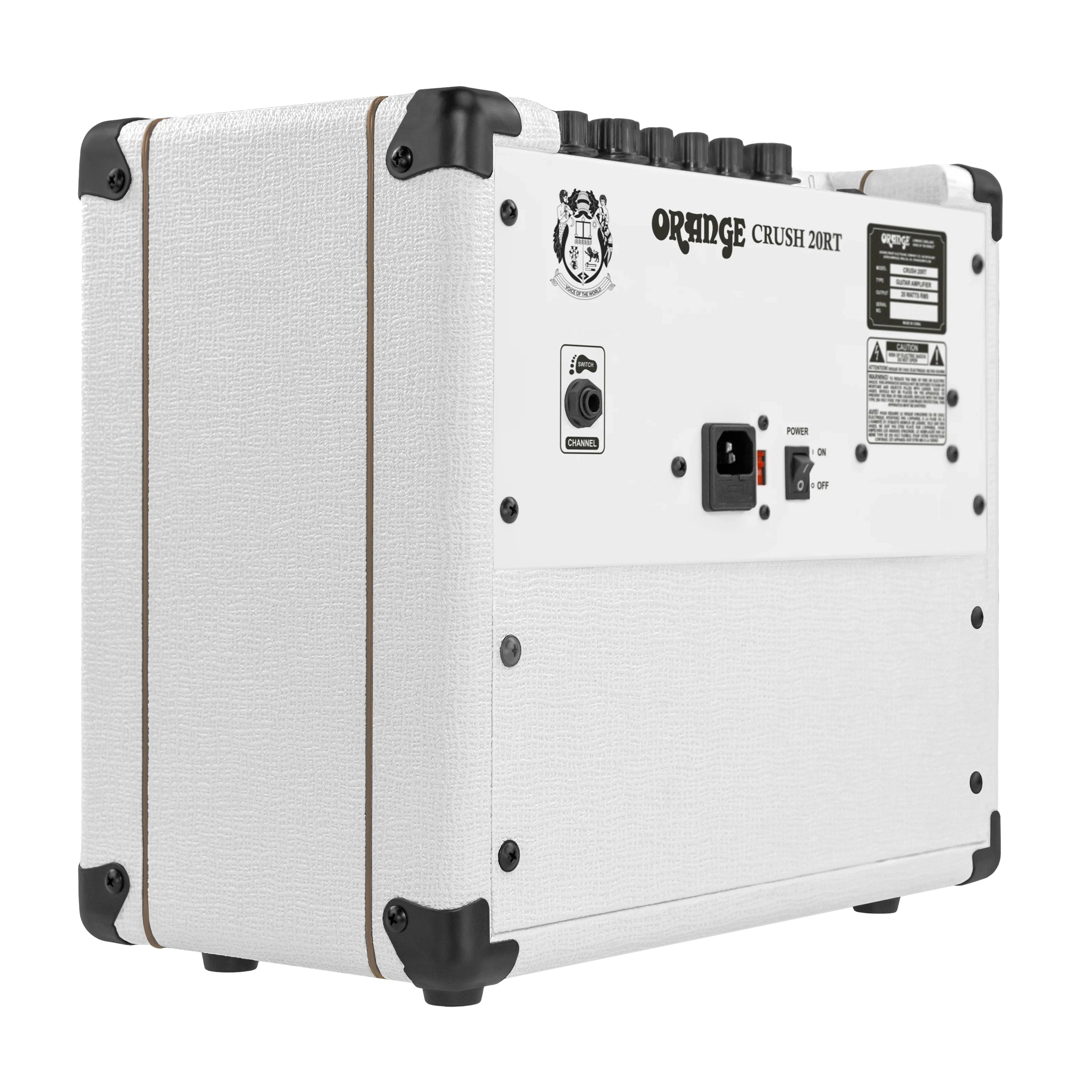 Orange Crush 20RT 20 W, 2 canales, amplificador combo para guitarra 1 x 8" - Blanco Orianthi