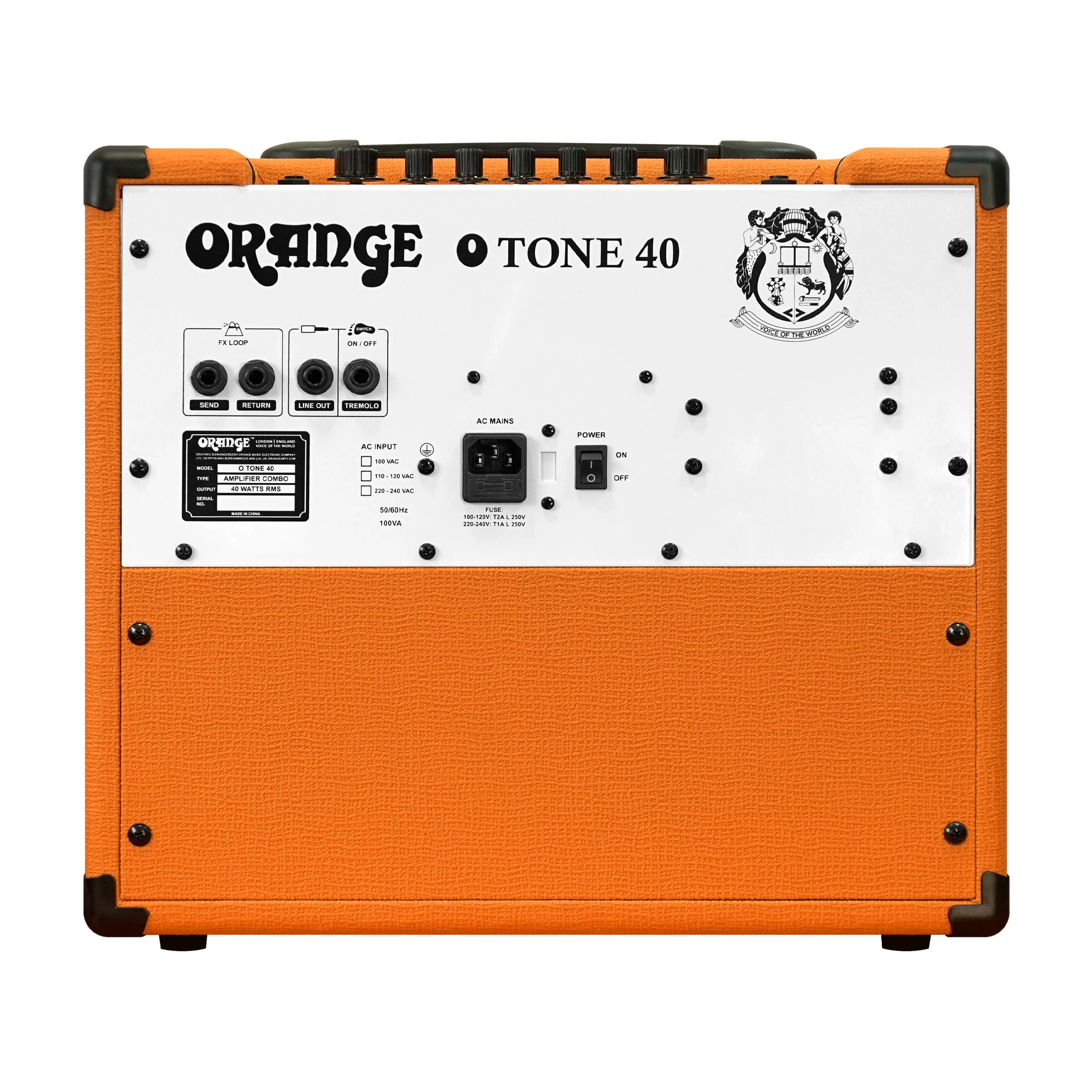Orange O Tone 40 40W, 1-Channel, 1 X 12" Solid-State Guitar Combo Amp - Orange