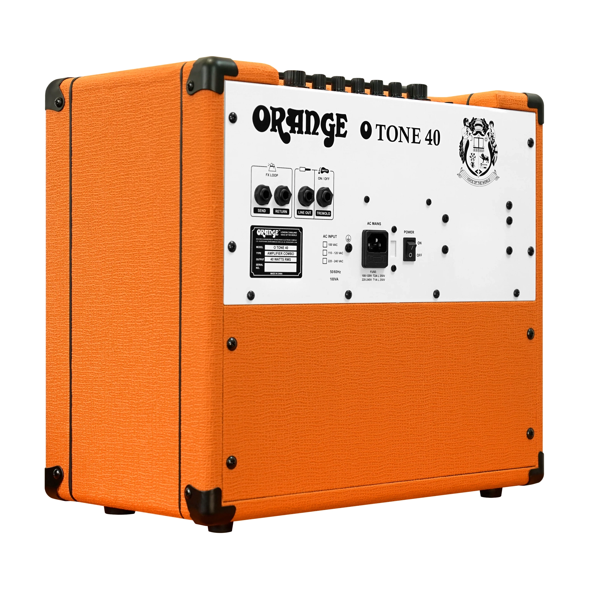 Orange O Tone 40 40W, 1-Channel, 1 X 12" Solid-State Guitar Combo Amp - Orange