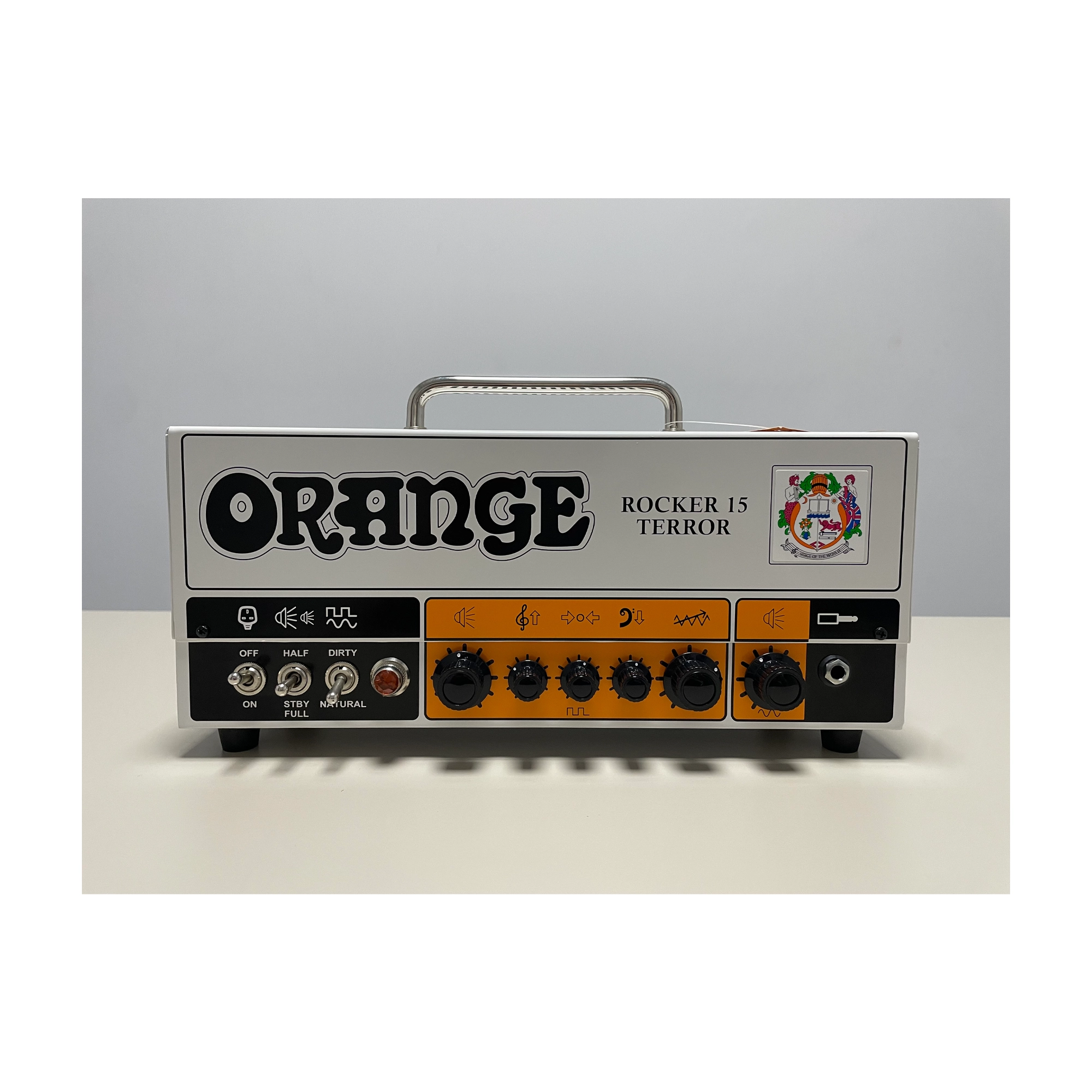 Orange Amplifiers Rocker 15 Terror 15W Tube Guitar Amp Head White (B-STOCK)