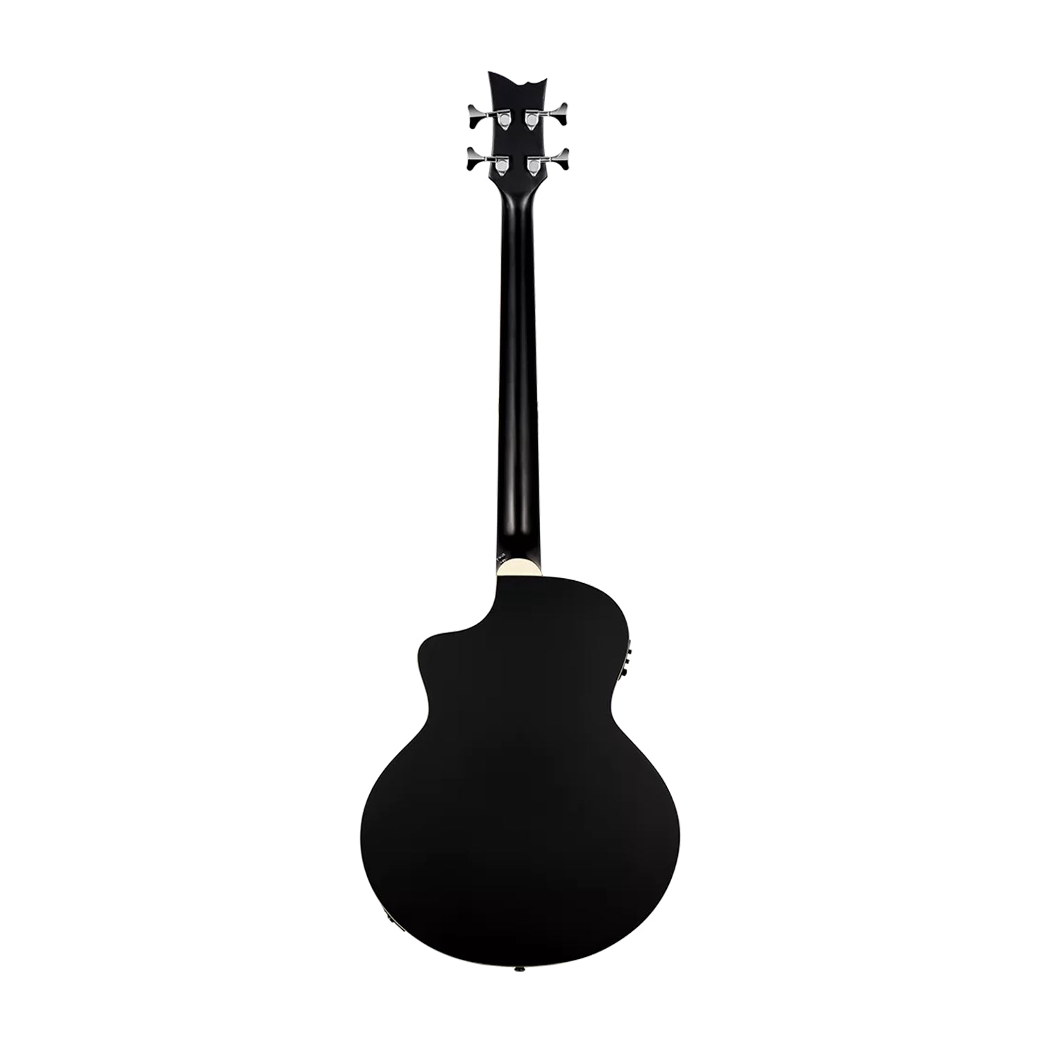 Ortega Guitars D7ce-Sbk-4 Deep Series Medium Scale A/E Bass - Black