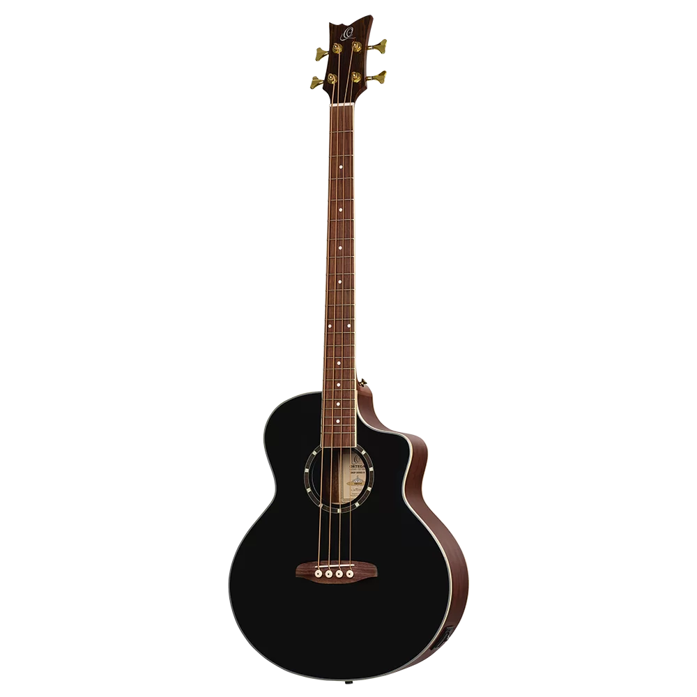 Ortega D8CE-4 Deep Series 8 4-String Acoustic Electric Bass Guitar