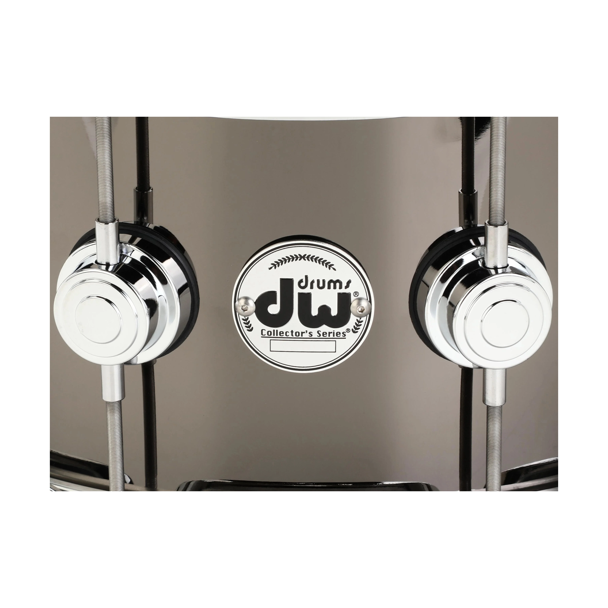 DW Collector's Series Brass 6.5 x 14 inch Snare Drum - Black Nickel