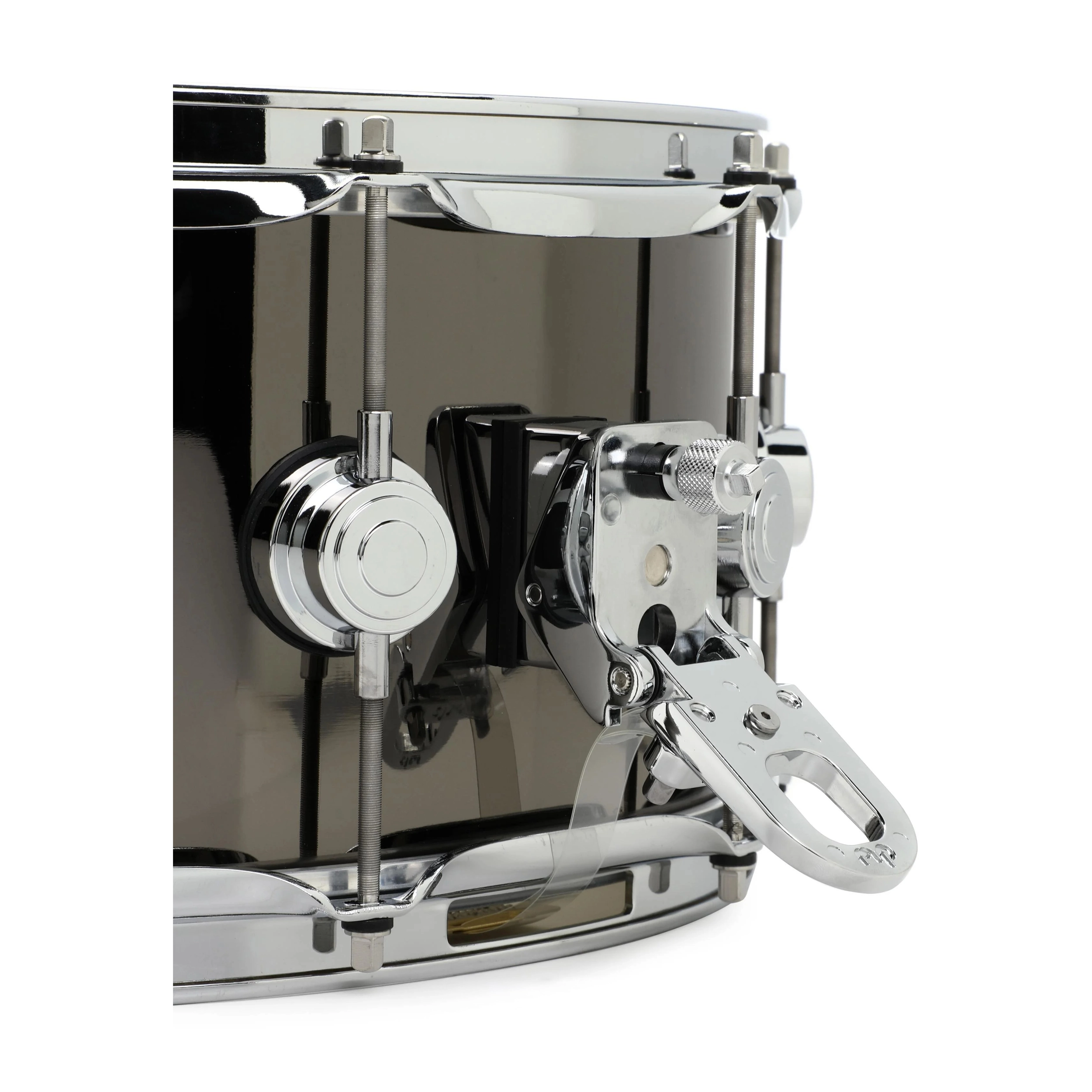 DW Collector's Series Brass 6.5 x 14 inch Snare Drum - Black Nickel