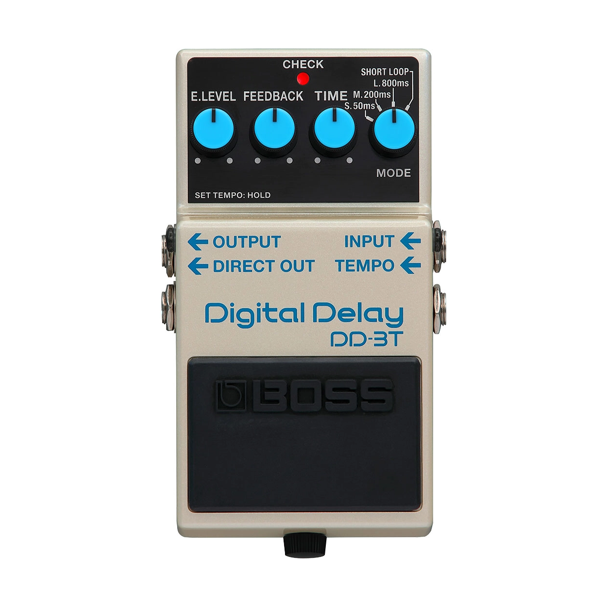 Front view of Boss Digital Delay DD-3T