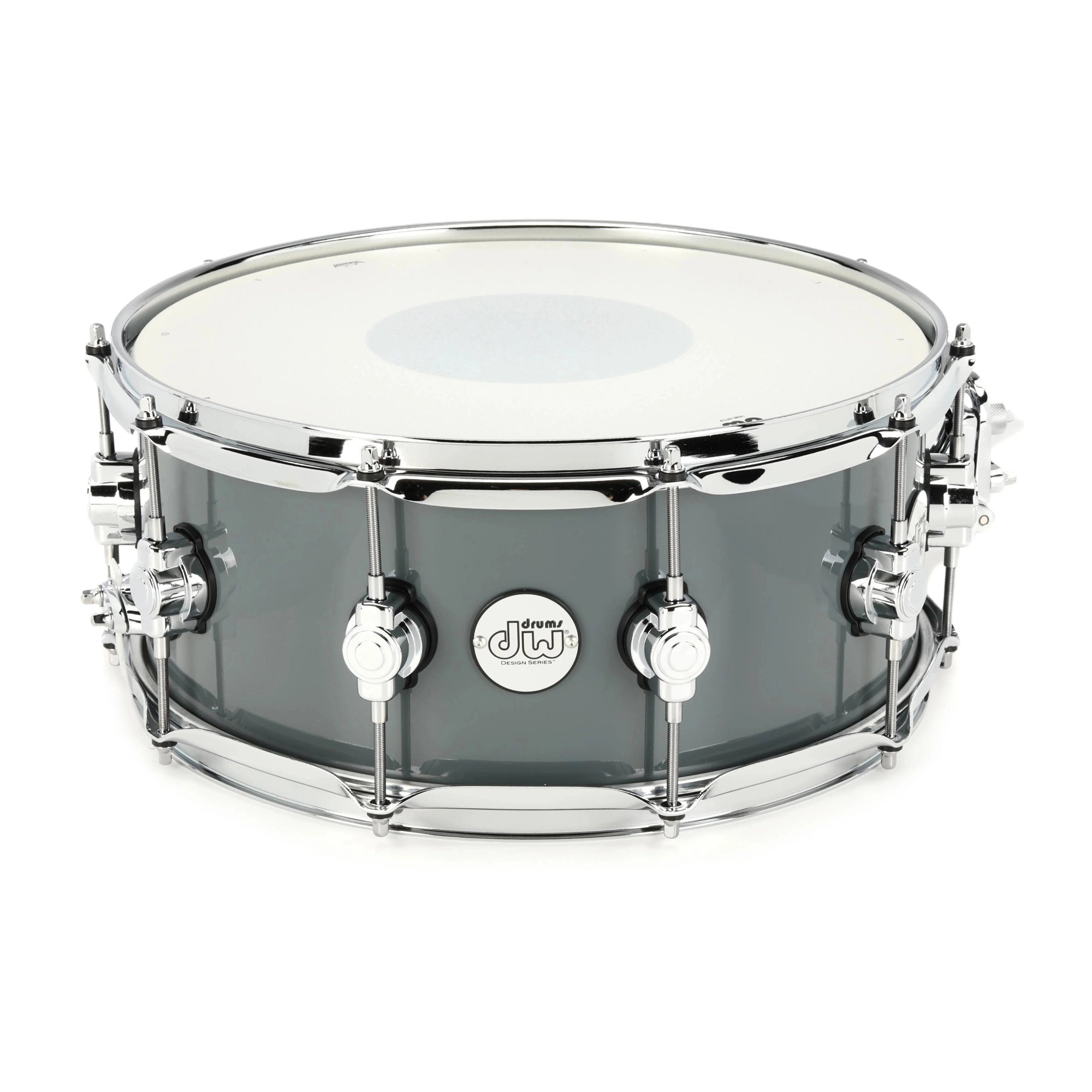 DW Design Series 6" X 14" Snare Drum - Steel Grey