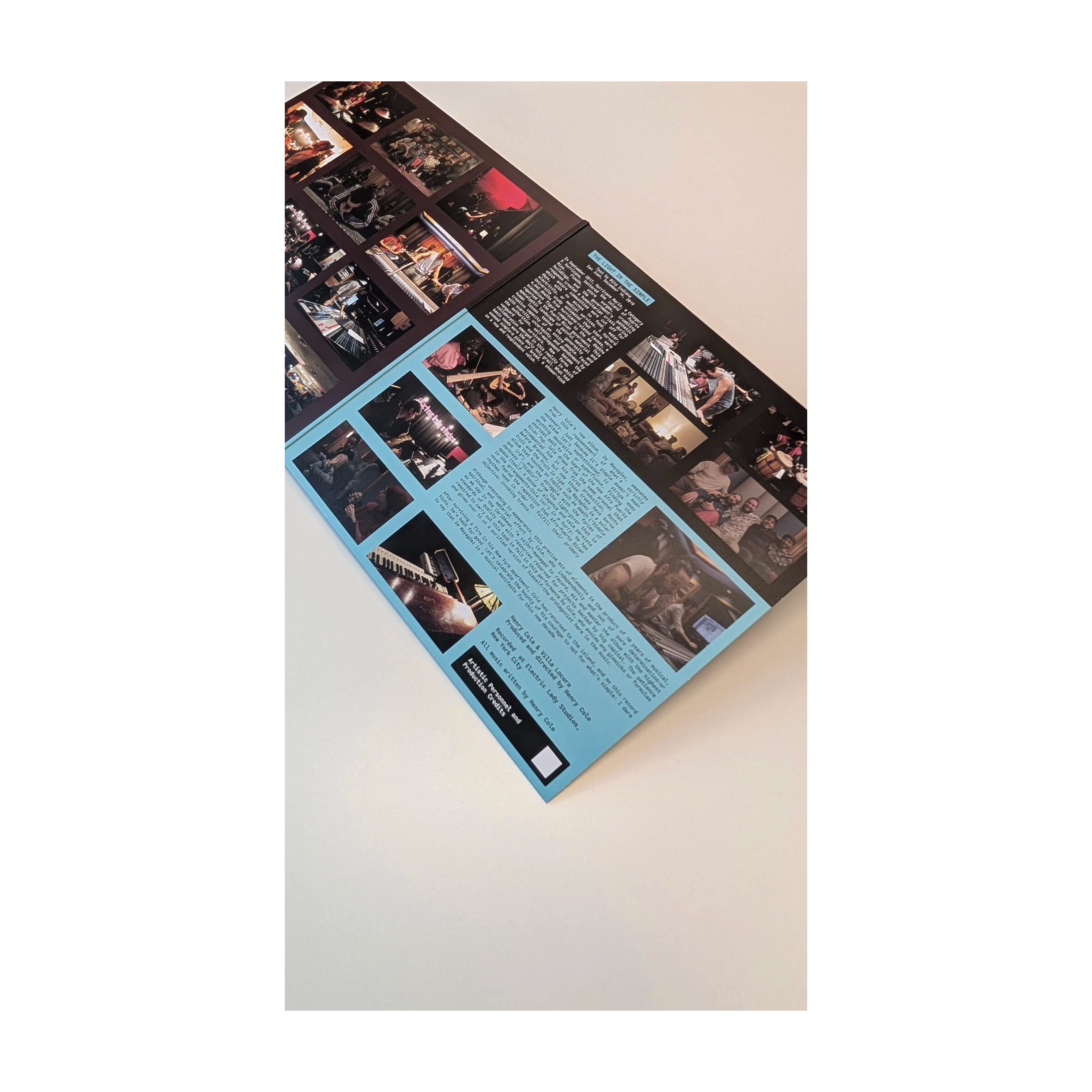 DE-MAYAGUEZ Album cover with grid of photos