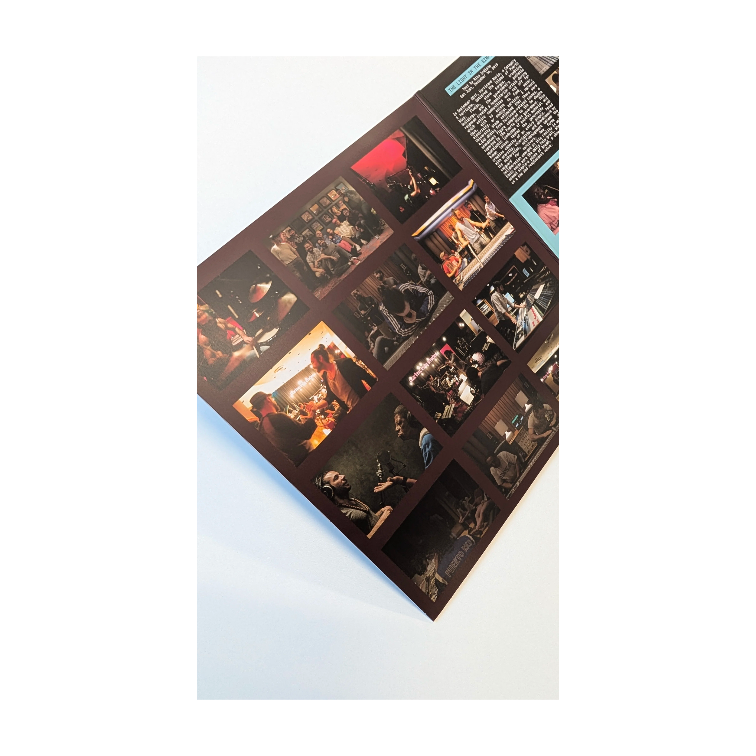 DE-MAYAGUEZ Album cover with grid of photos