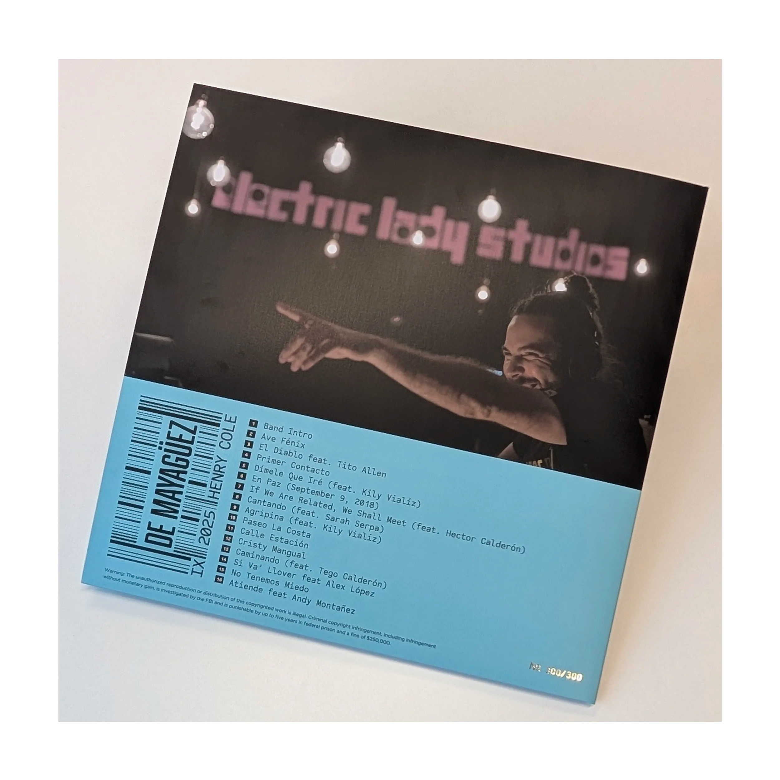 DE-MAYAGUEZ Vinyl record cover