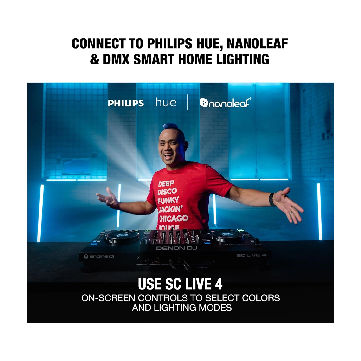 Denon DJ SC Live 4 Standalone DJ Controller