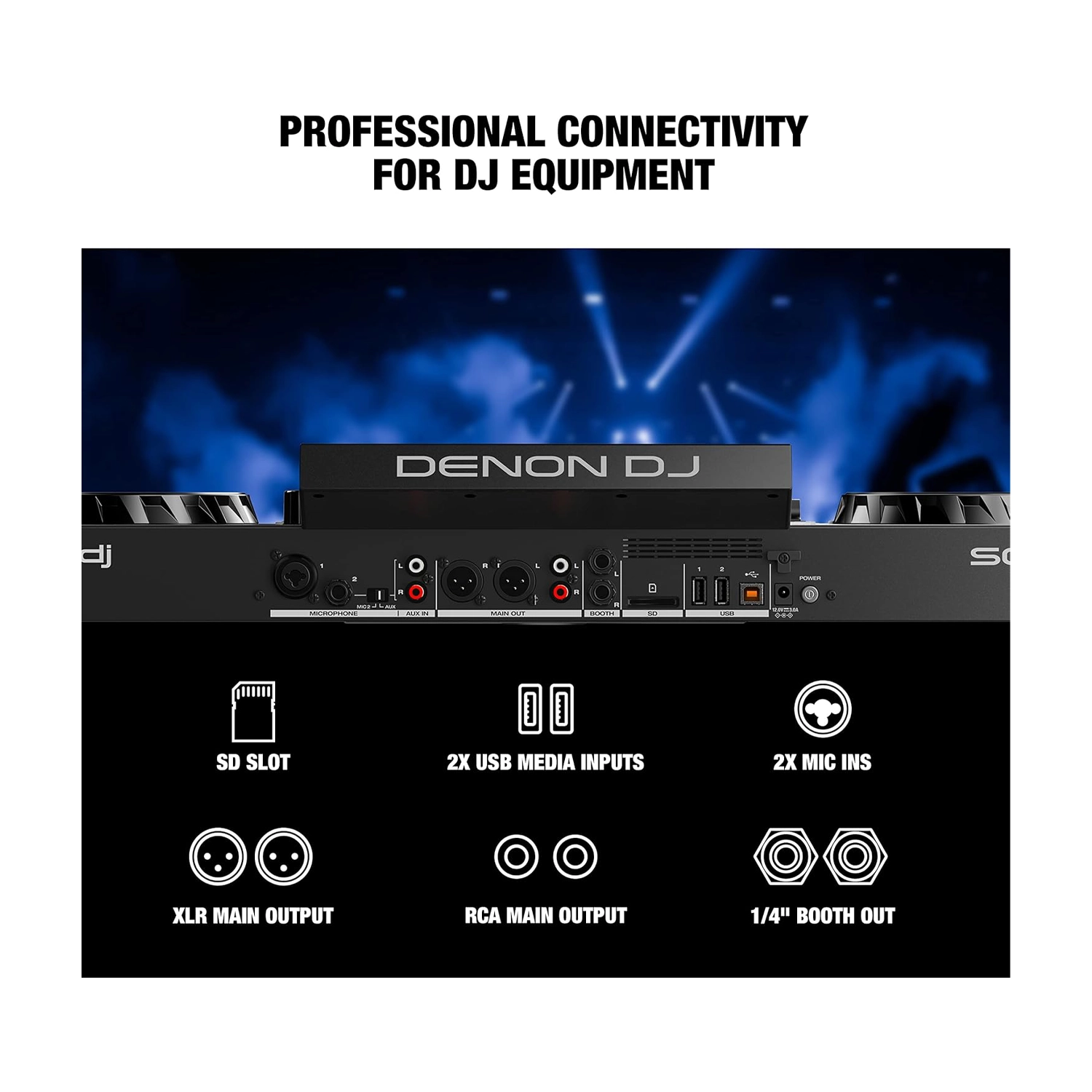 Denon DJ SC Live 4 Standalone DJ Controller
