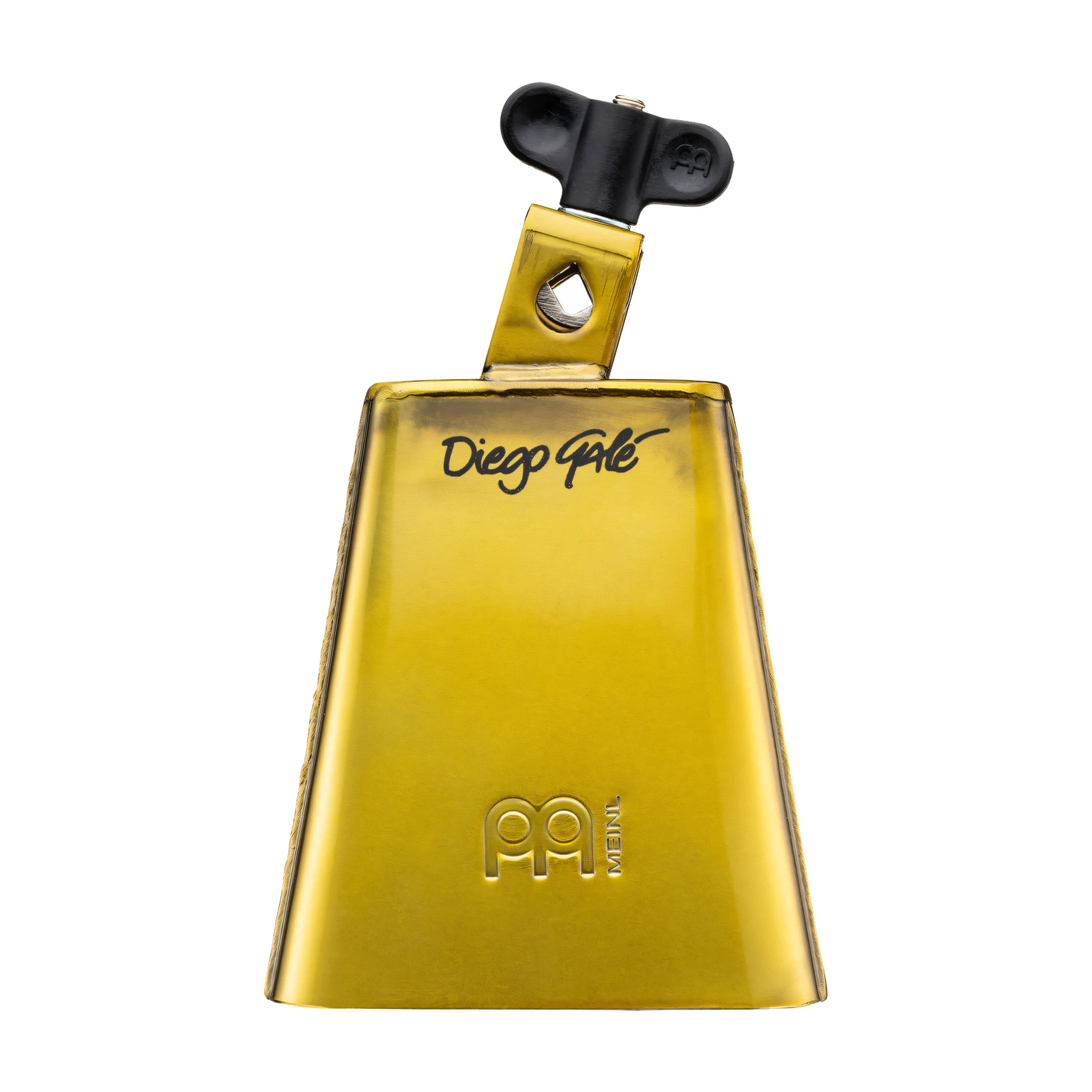 Front view of Meinl Percussion DG-RCCB 5" Diego Galé Signature Royal Cha-Cha Cowbell