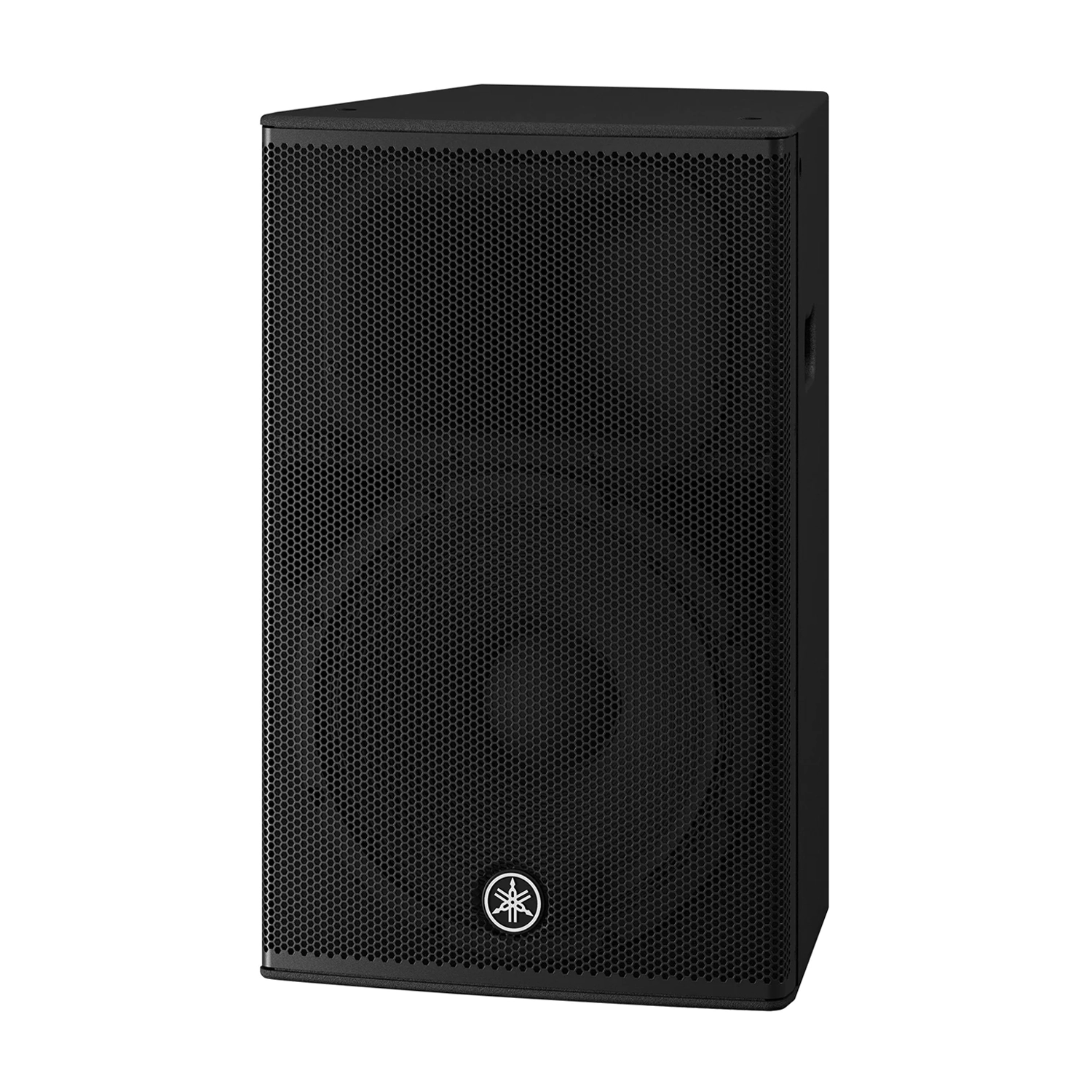 Yamaha DHR15 1000W 15-inch Powered Loudspeaker front side angle
