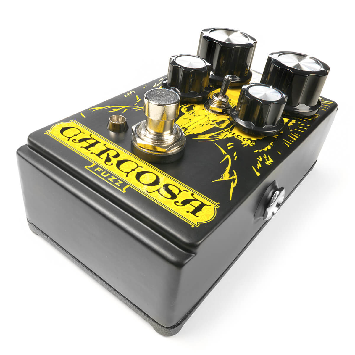 Pedal de Fuzz Analog Carcosa Dod Pedal de Fuzz Estilo Silicona