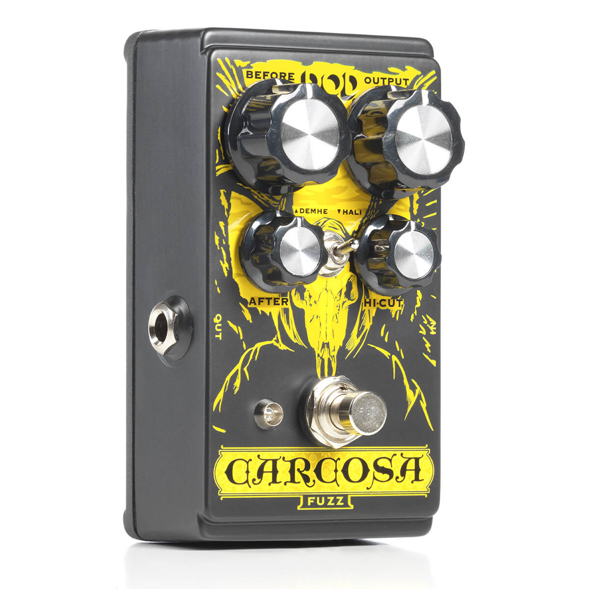 Pedal de Fuzz Analog Carcosa Dod Pedal de Fuzz Estilo Silicona