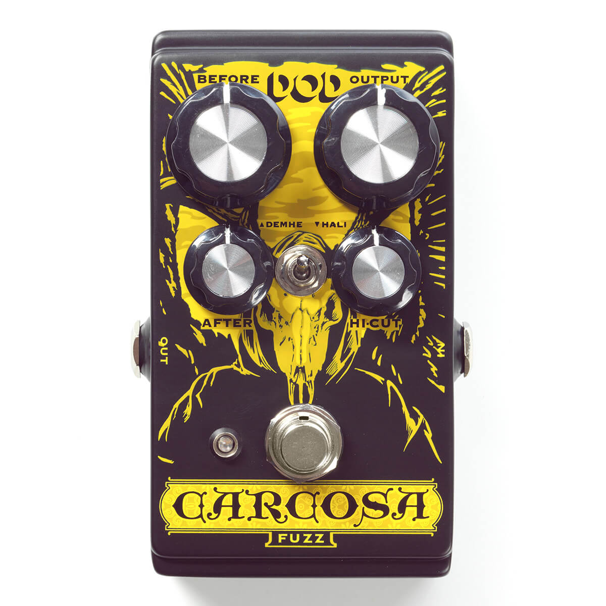 Pedal de Fuzz Analog Carcosa Dod Pedal de Fuzz Estilo Silicona