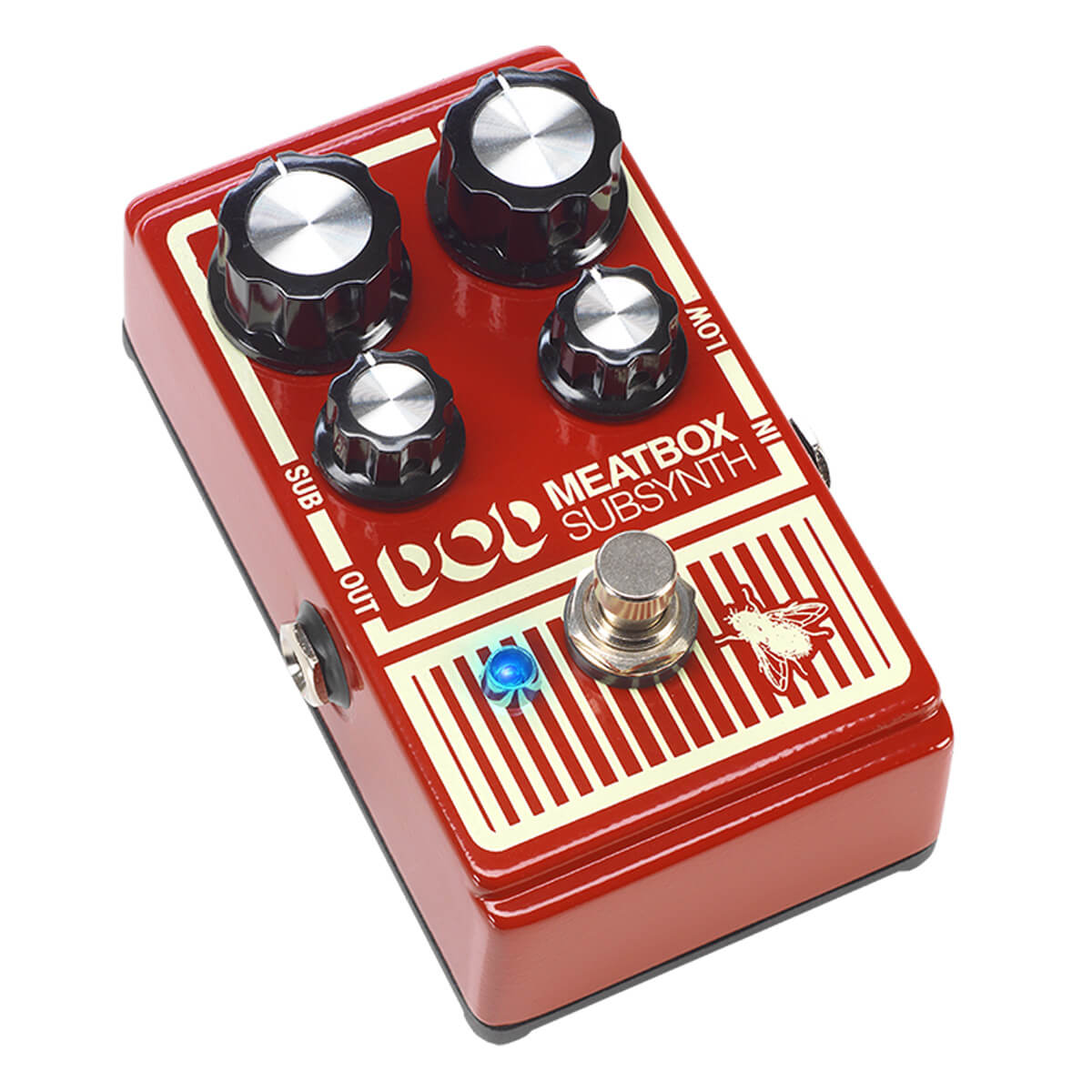 Pedal Sintetizador Subarmónico Bass Meatbox de Dod y Mejorador de Graves