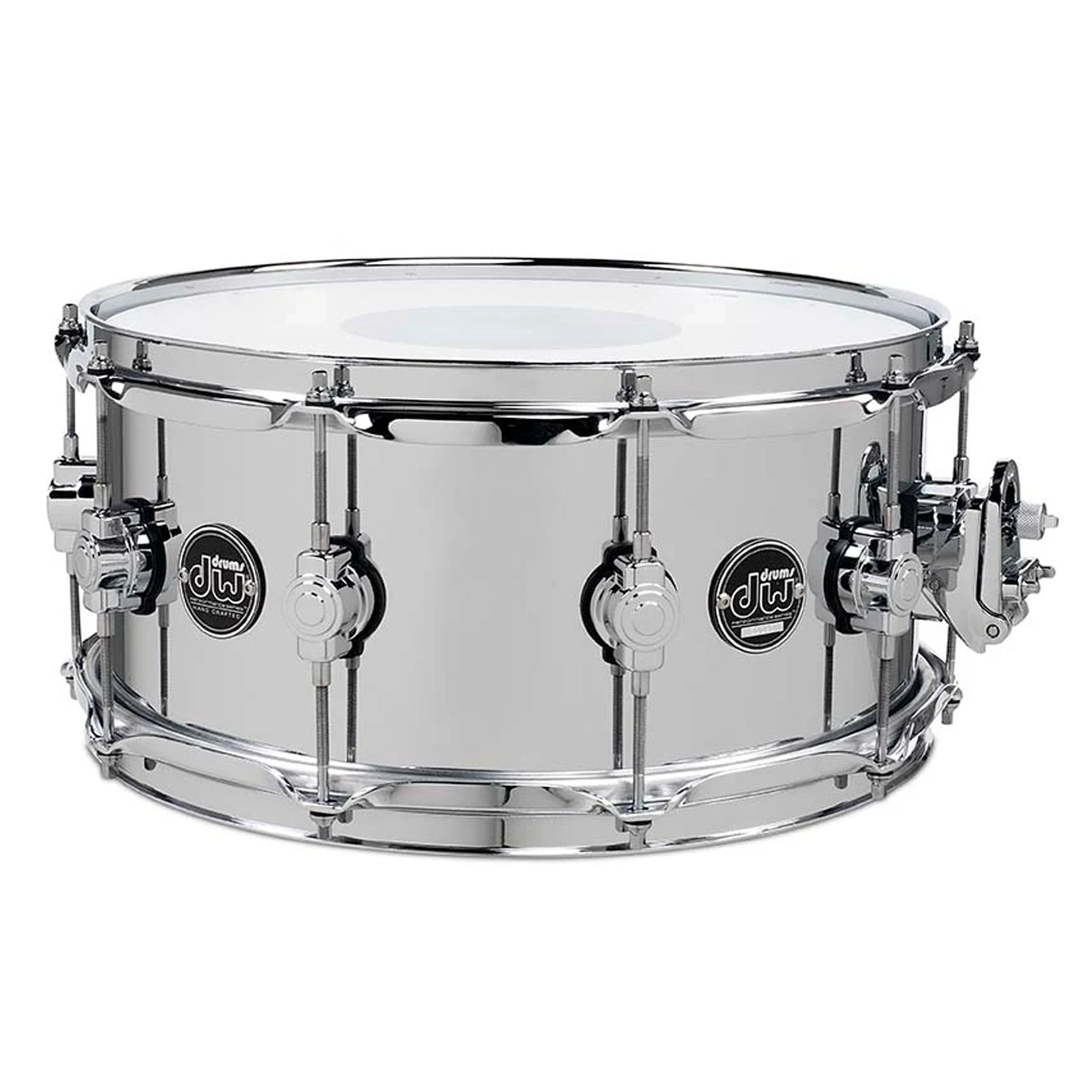 DW Performance Series Steel 6.5 x 14 pulgadas Caja - Cromo Pulido