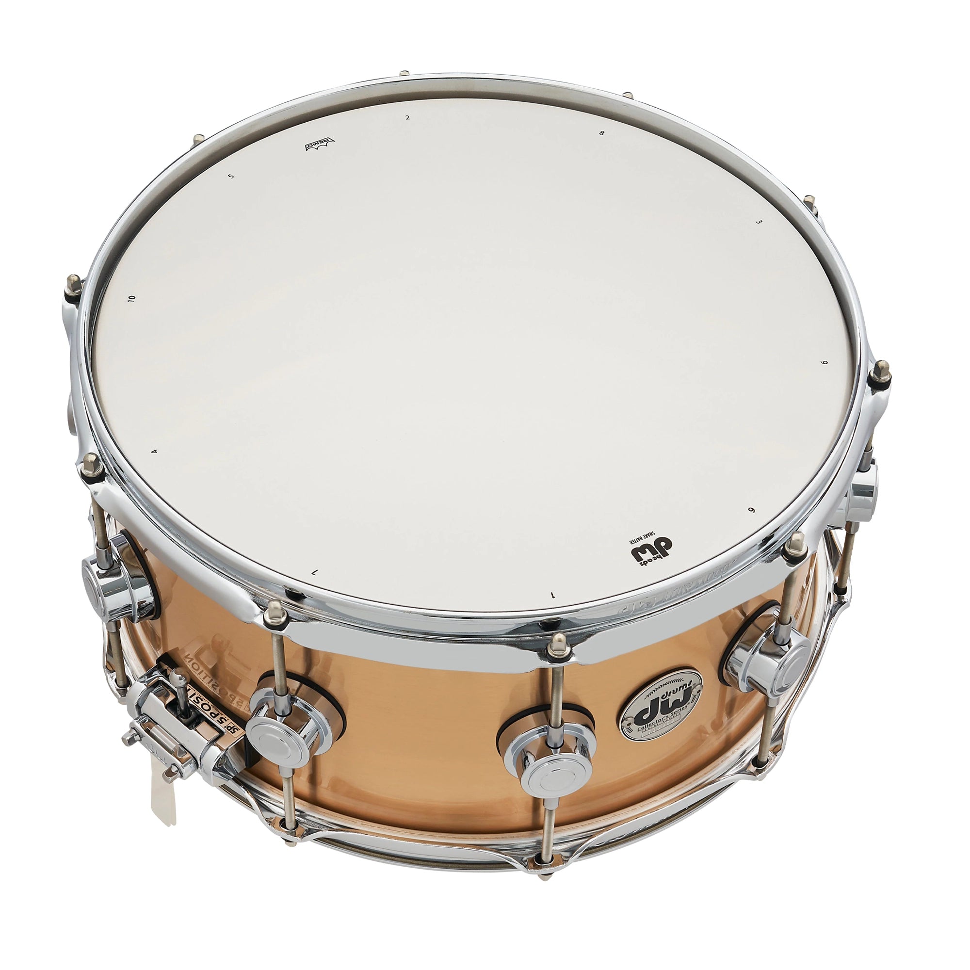 DW Collector's Series 6.5" X 14" Tambor Snare de Bronce Cepillado
