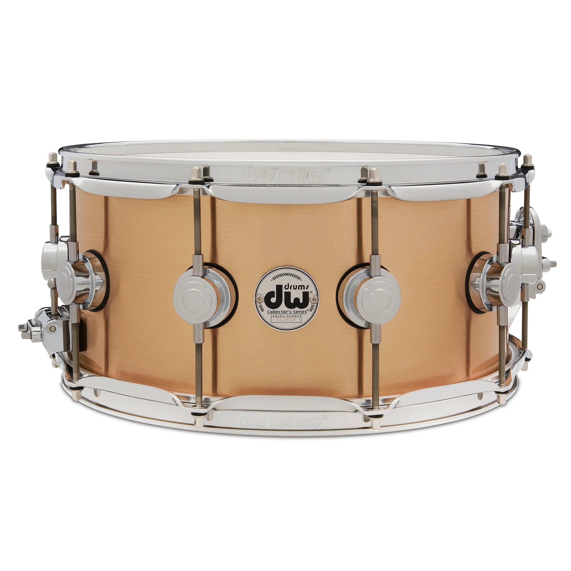 DW Collector's Series 6.5" X 14" Tambor Snare de Bronce Cepillado