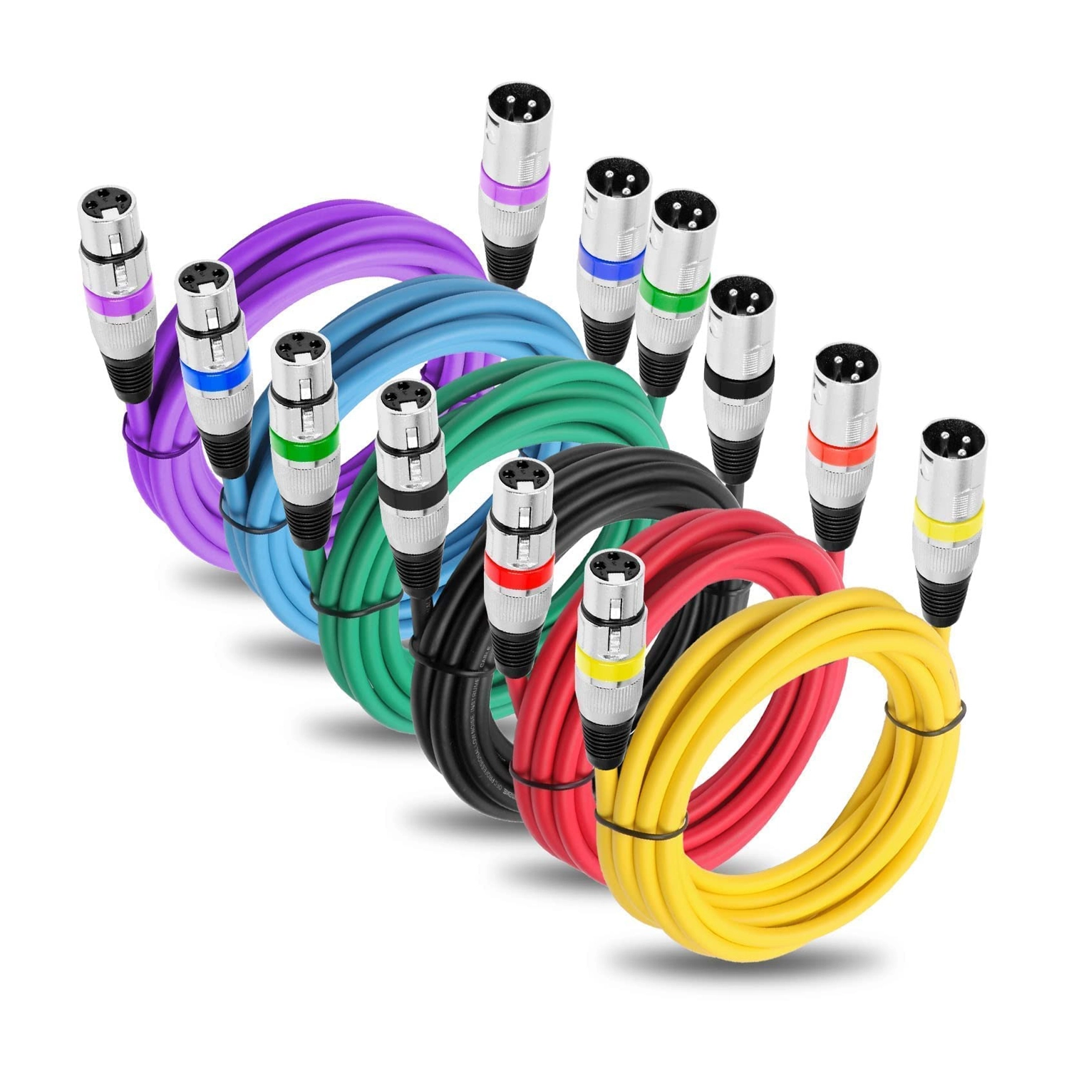PBS 3-Pin XLR Male to Female Cable for Microphone 20ft