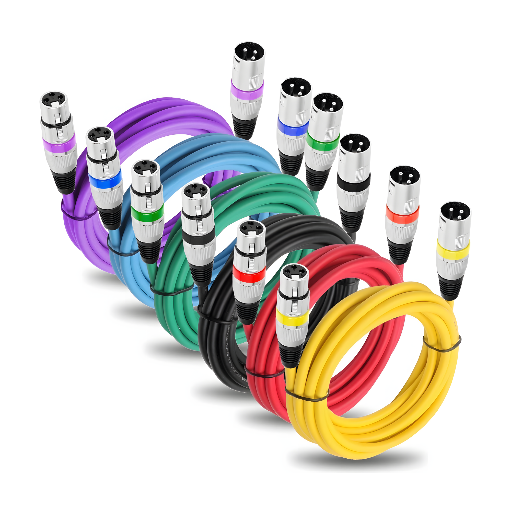 PBS 3-Pin XLR Male to Female Cable for Microphone 20ft DS-03-20